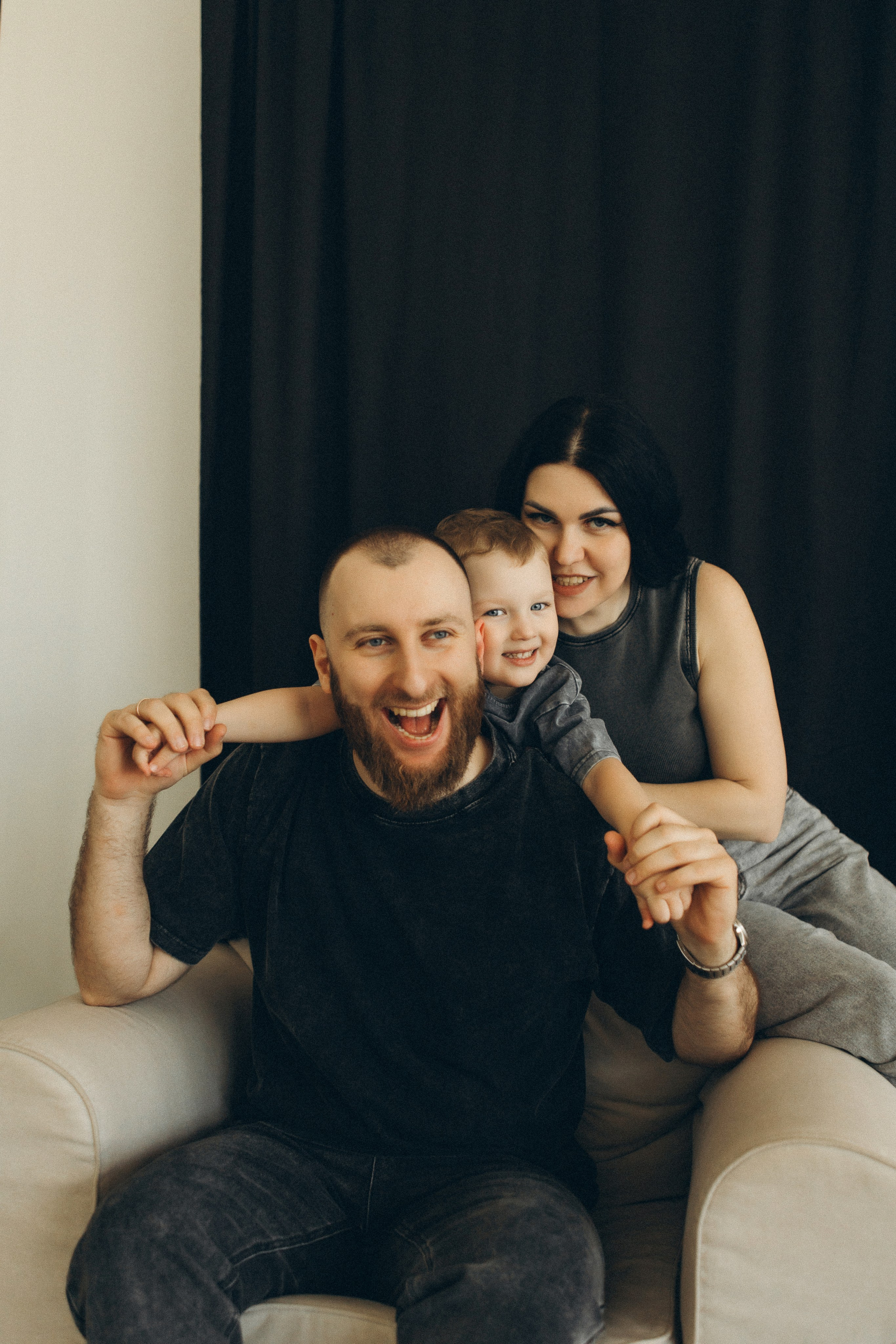 Настя, Тимур и Георгий. Семейный фотограф и детский фотограф в Волгограде Алеся Бутакова — дет