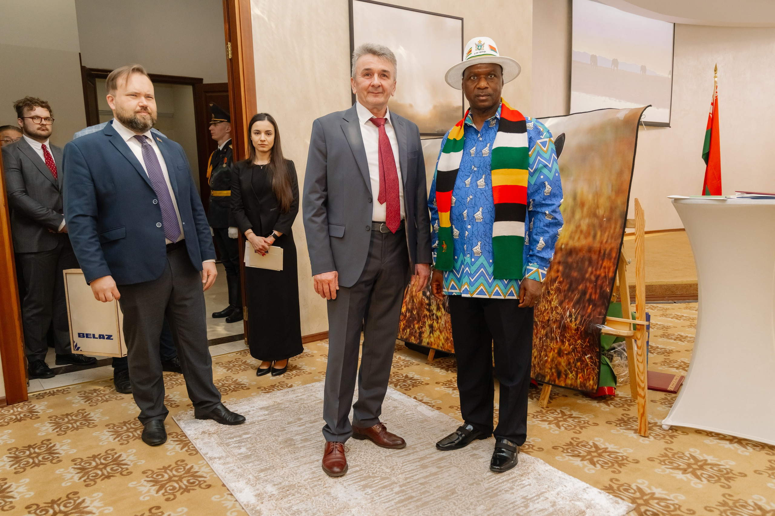 Фотосъемка делегации Посольства Зимбабве в Минске. Свадебный фотограф в Минске/Беларуси Сергей Спиридонов