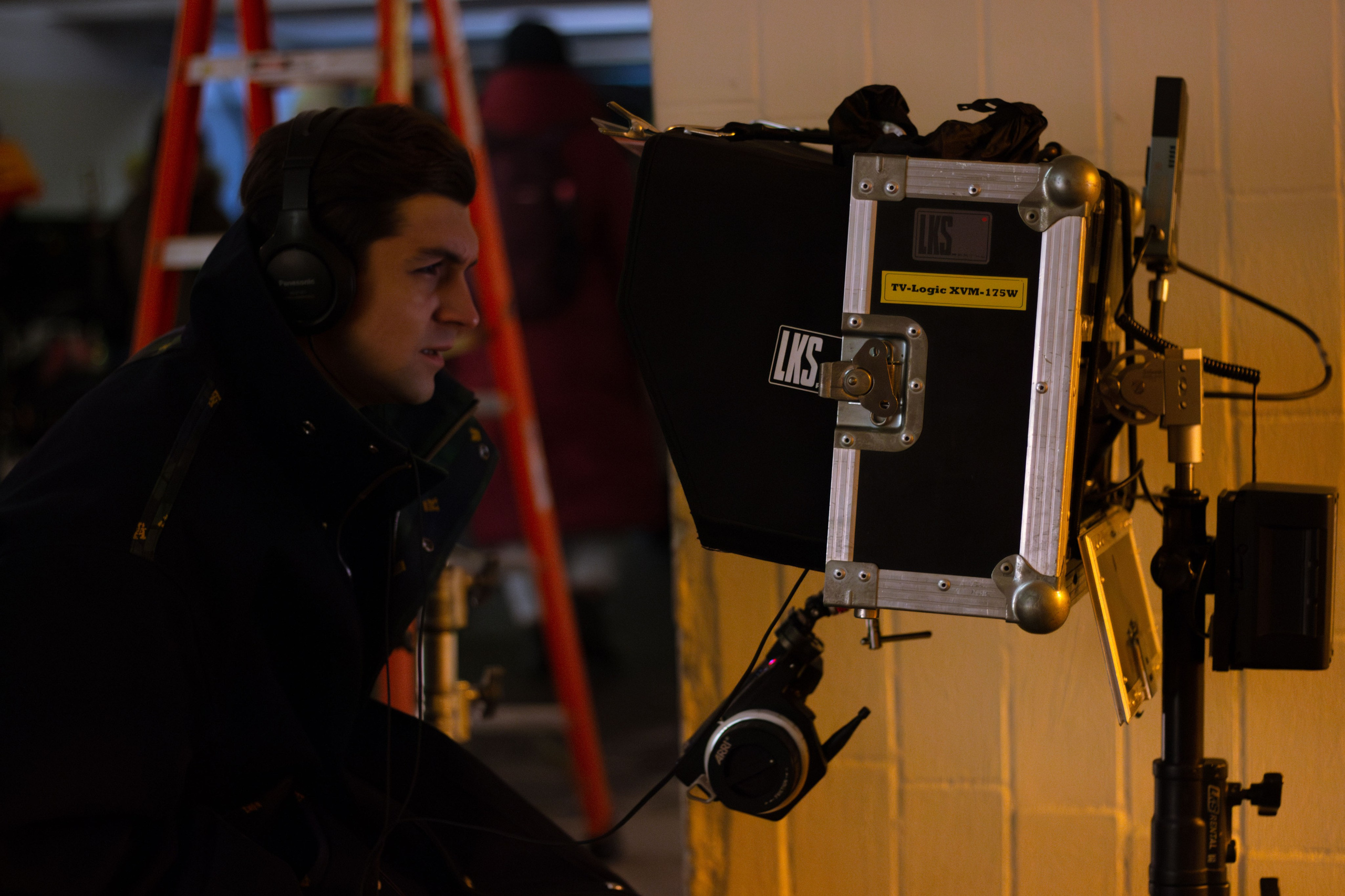 На съемках фильма «Ганди молчал по субботам». Юля Мурашова портретный и документальный фотограф