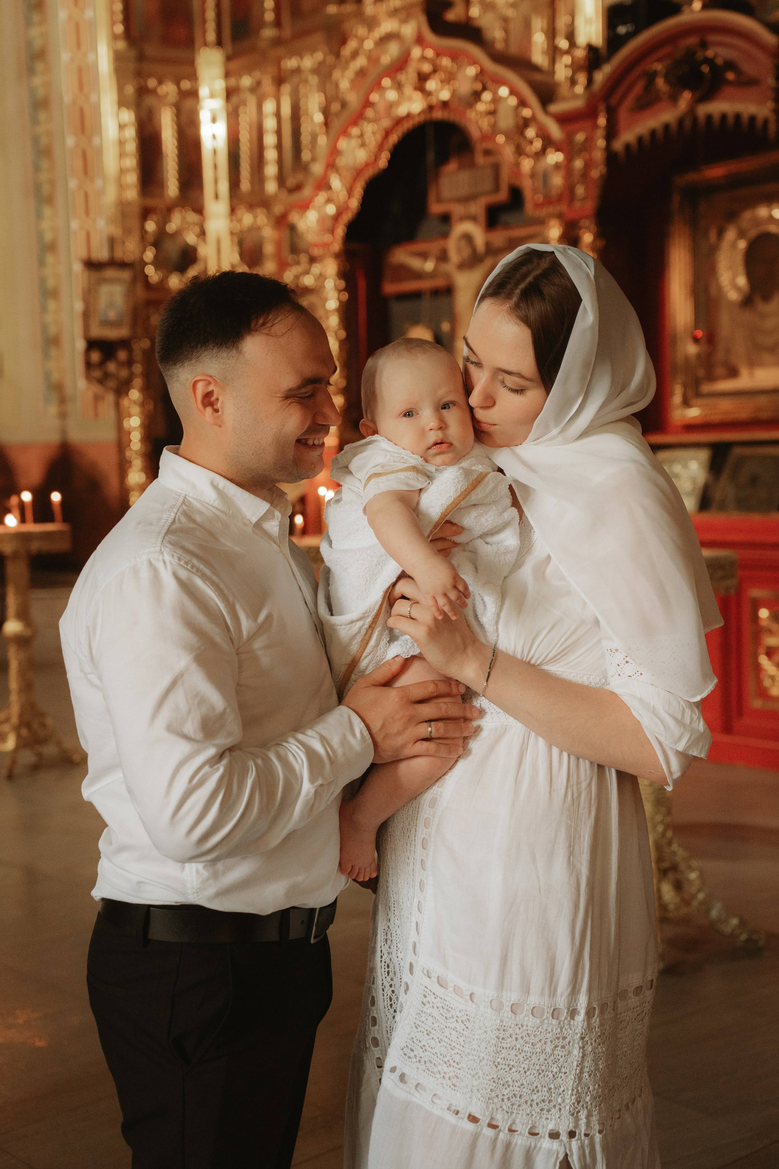 Крещение Матвея. Семейный фотограф • Домашние съемки в Нижнем Новгороде