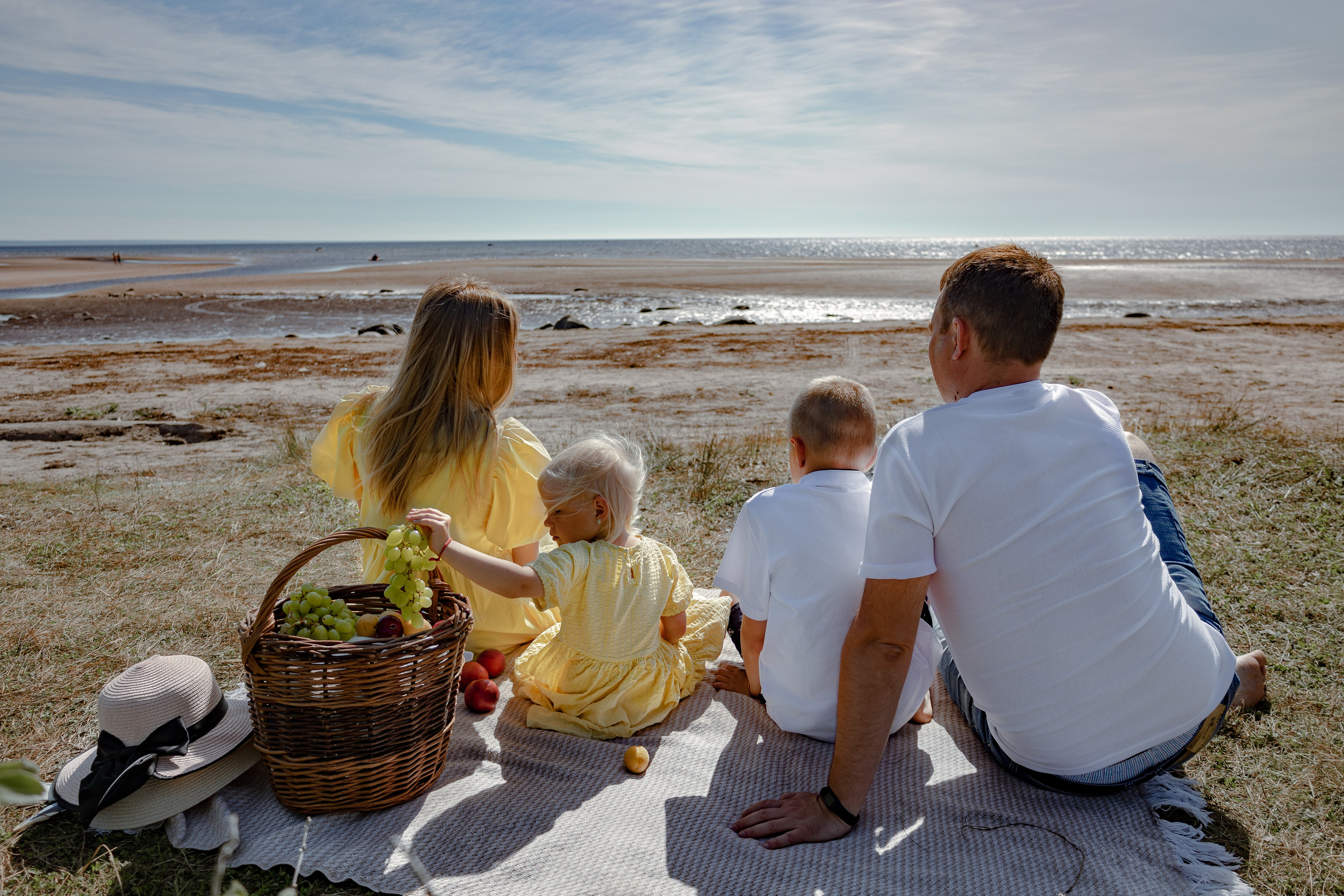 Пикник у белого моря. Креативный фотограф из Санкт-Петербурга Калинина Валентина
