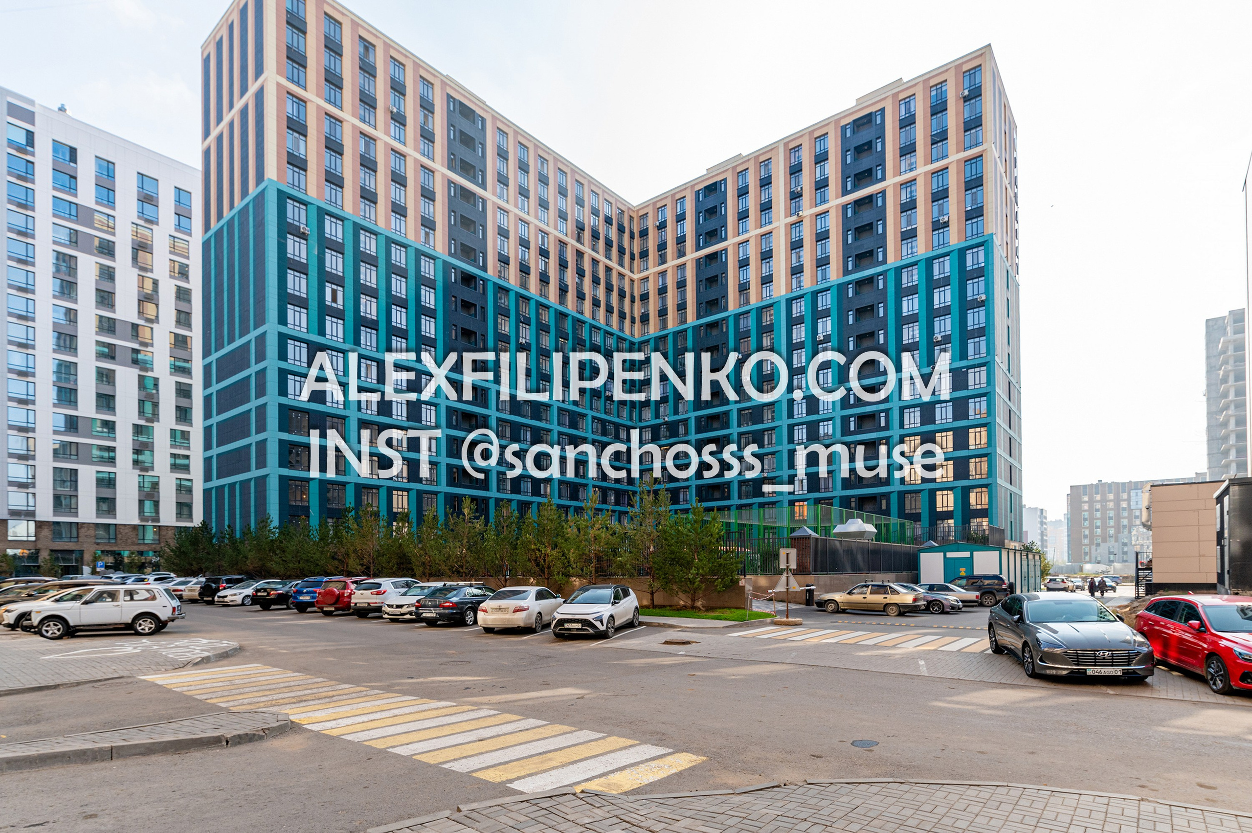 ЖК Parasat. Фотограф интерьера недвижимости и архитектуры в Астане