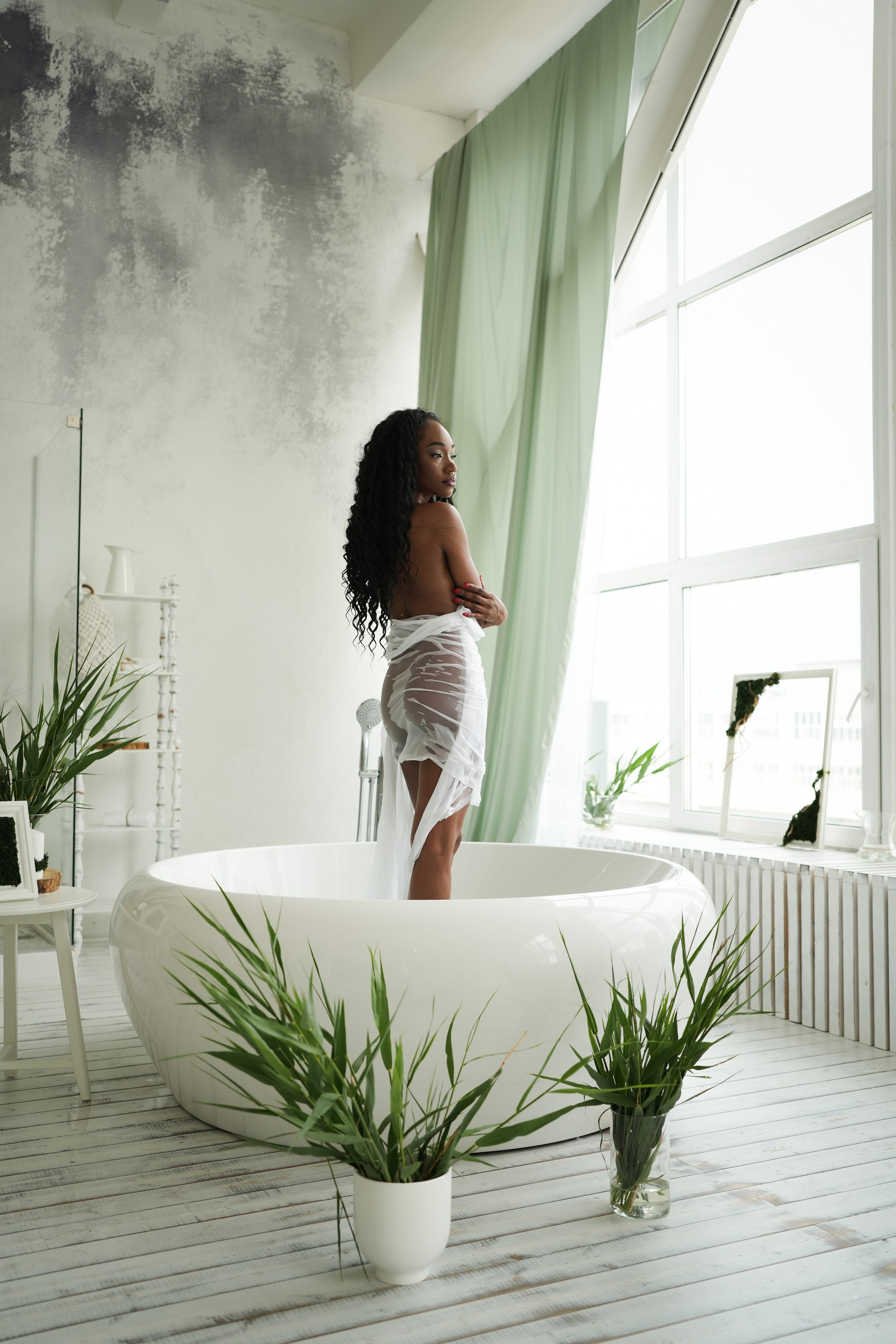 Оазис в ванной. Индивидуальный фотограф в Красноярске