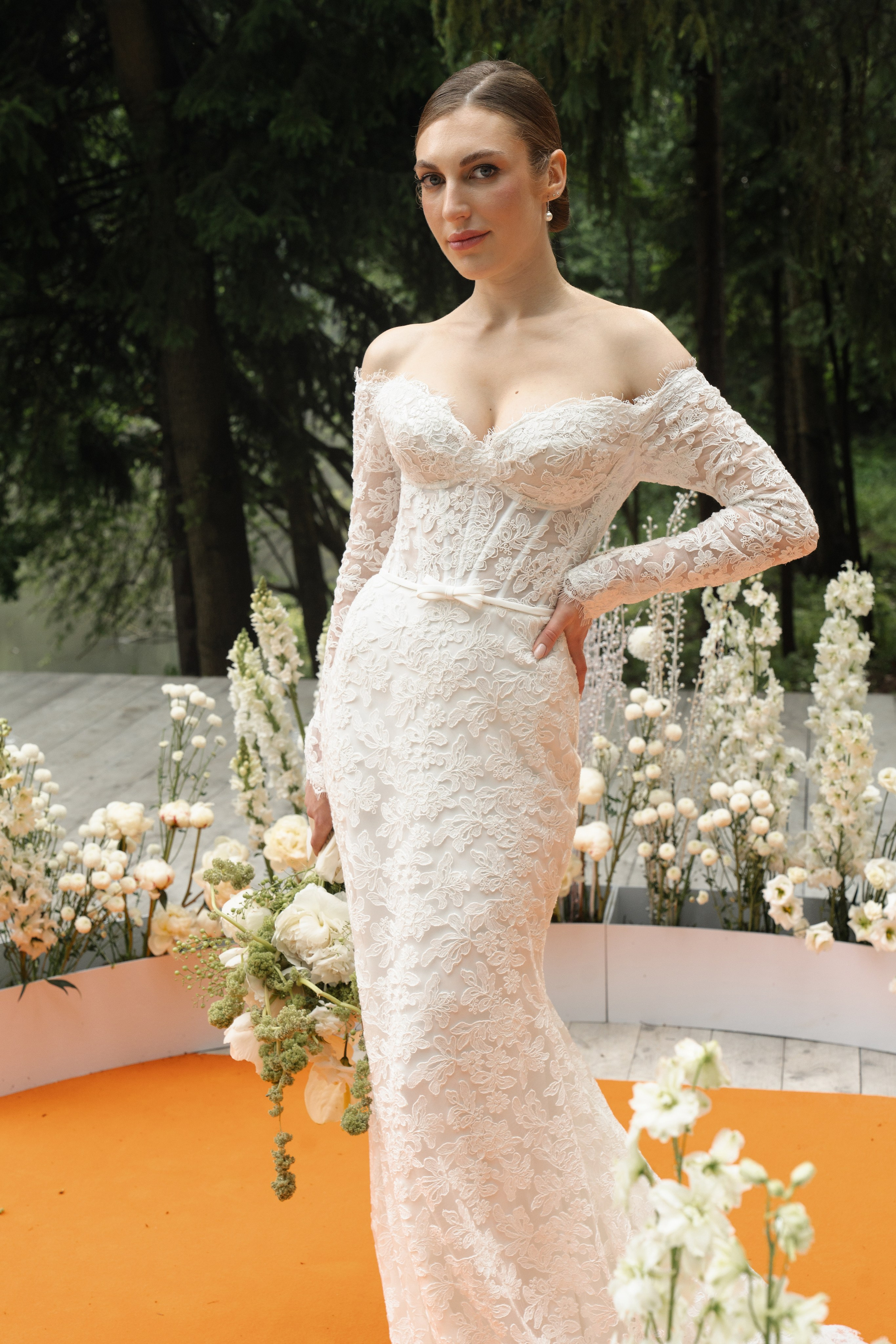 Оранжево-голубое слияние. VENSKAYA WEDDING & EVENT PLANNER