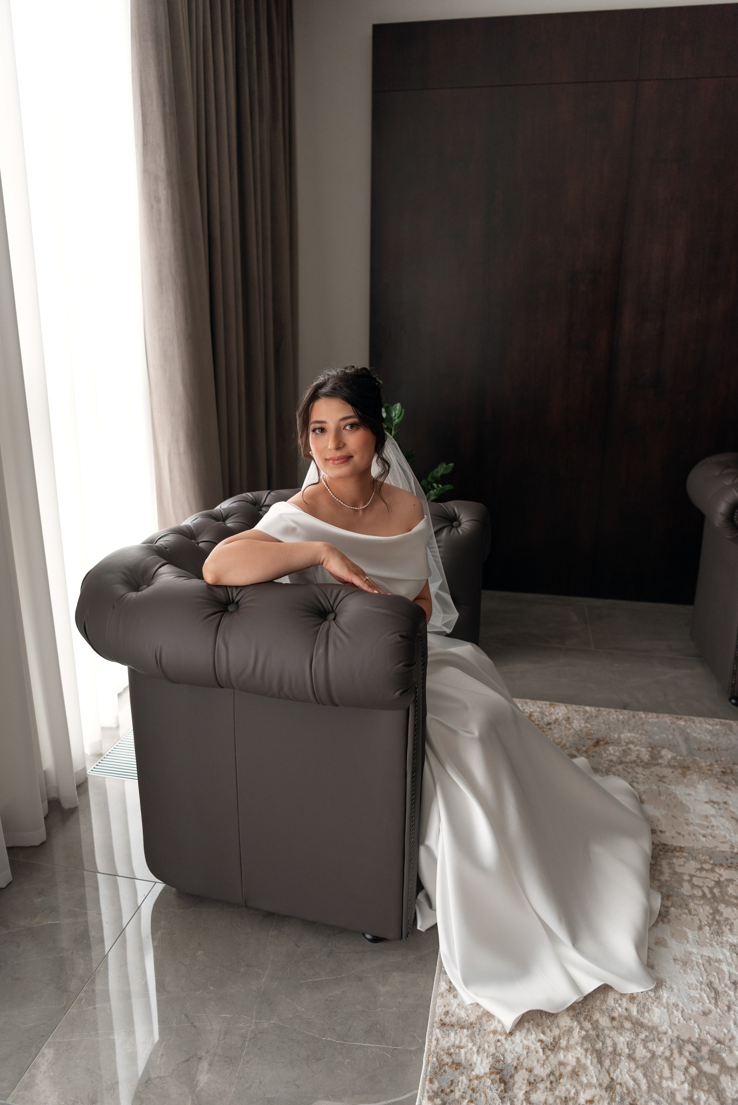 Митинский Дворец Бракосочетания. Нафиса и Фредерик. Ульяна Сёмина, фотограф, Москва