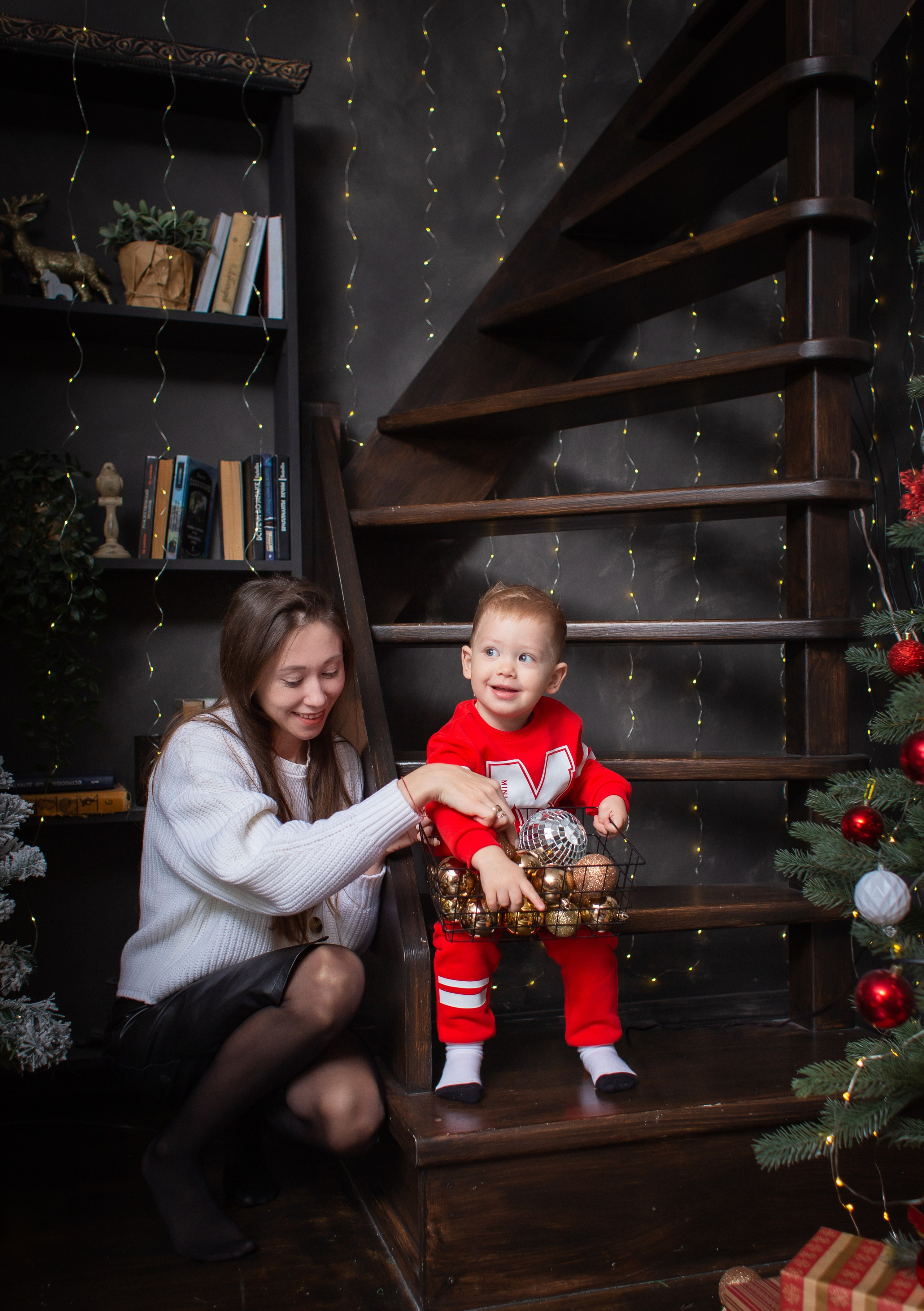 Новогодняя фотосессия в студии. Фотограф Татьяна Орлова