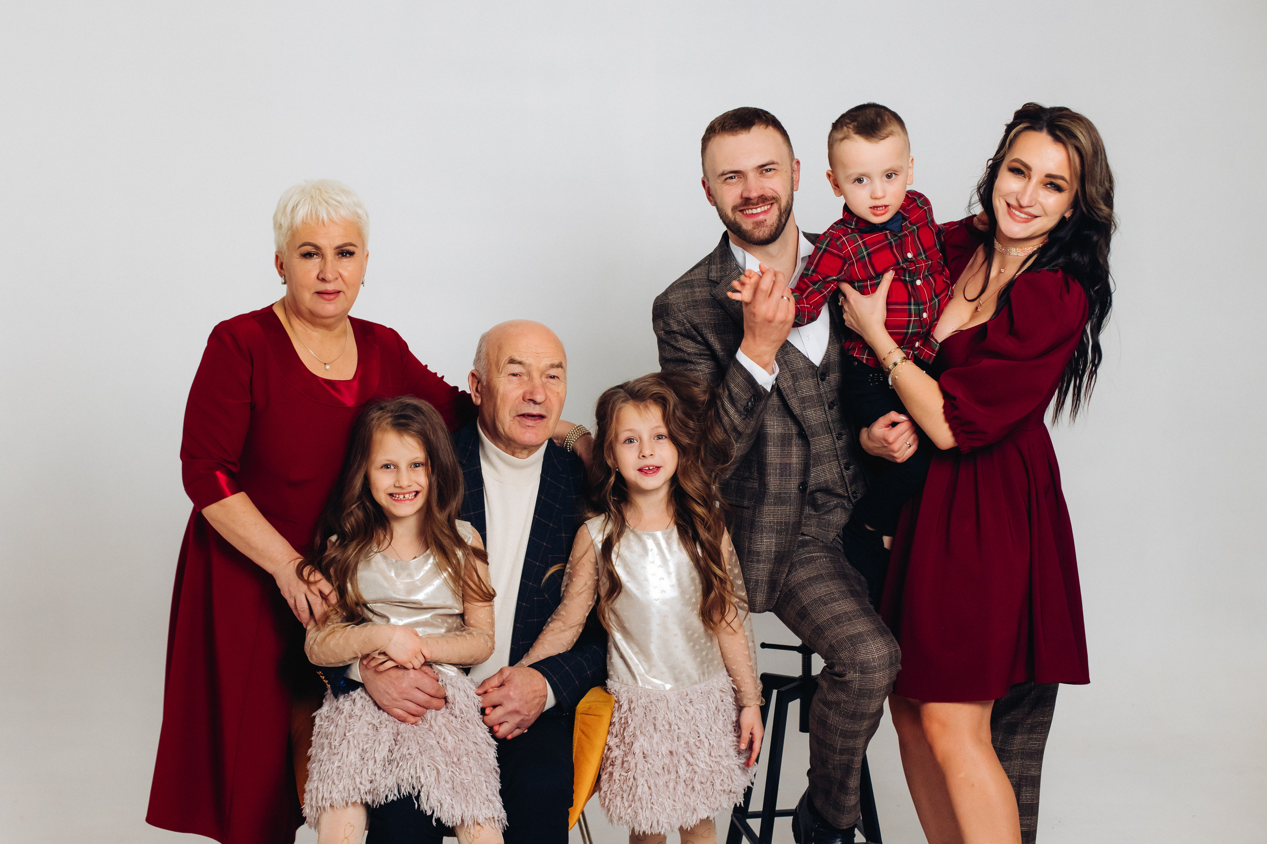 Новогодняя фотосессия. Студия Stories. Свадебный и семейный фотограф в Улан-Удэ