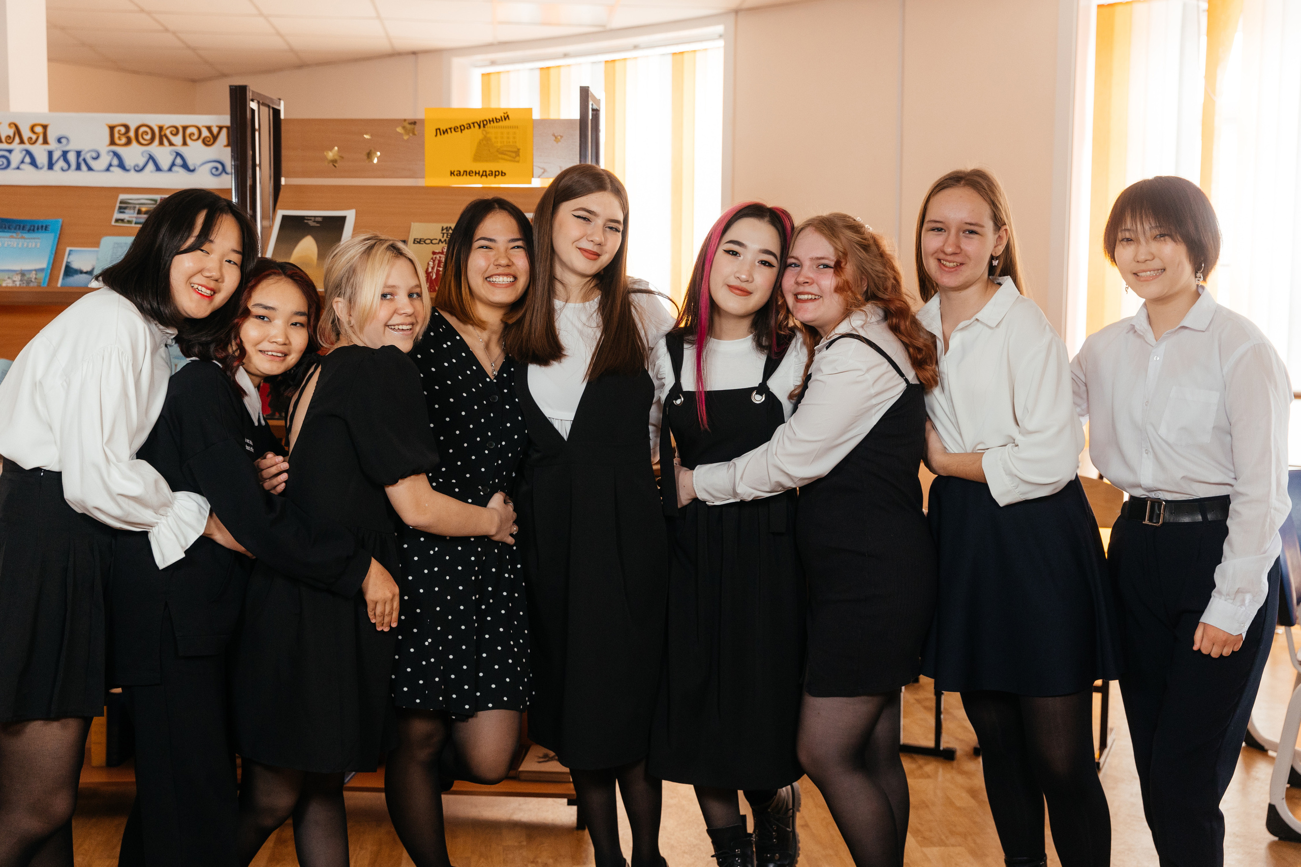 Фотосессия в школе. СОШ 63. Свадебный и семейный фотограф в Улан-Удэ