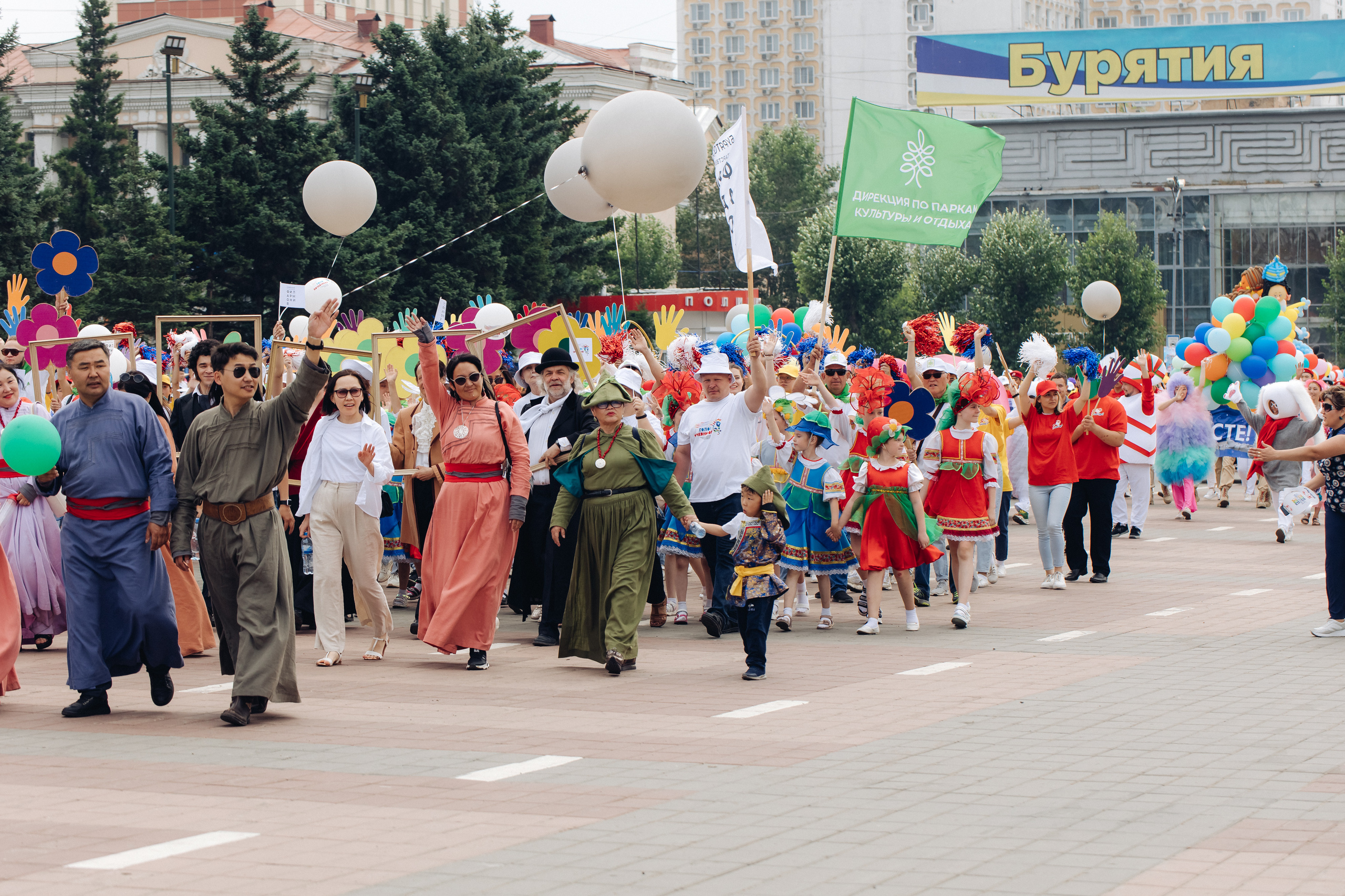 День города Улан-Удэ. Свадебный и семейный фотограф в Улан-Удэ