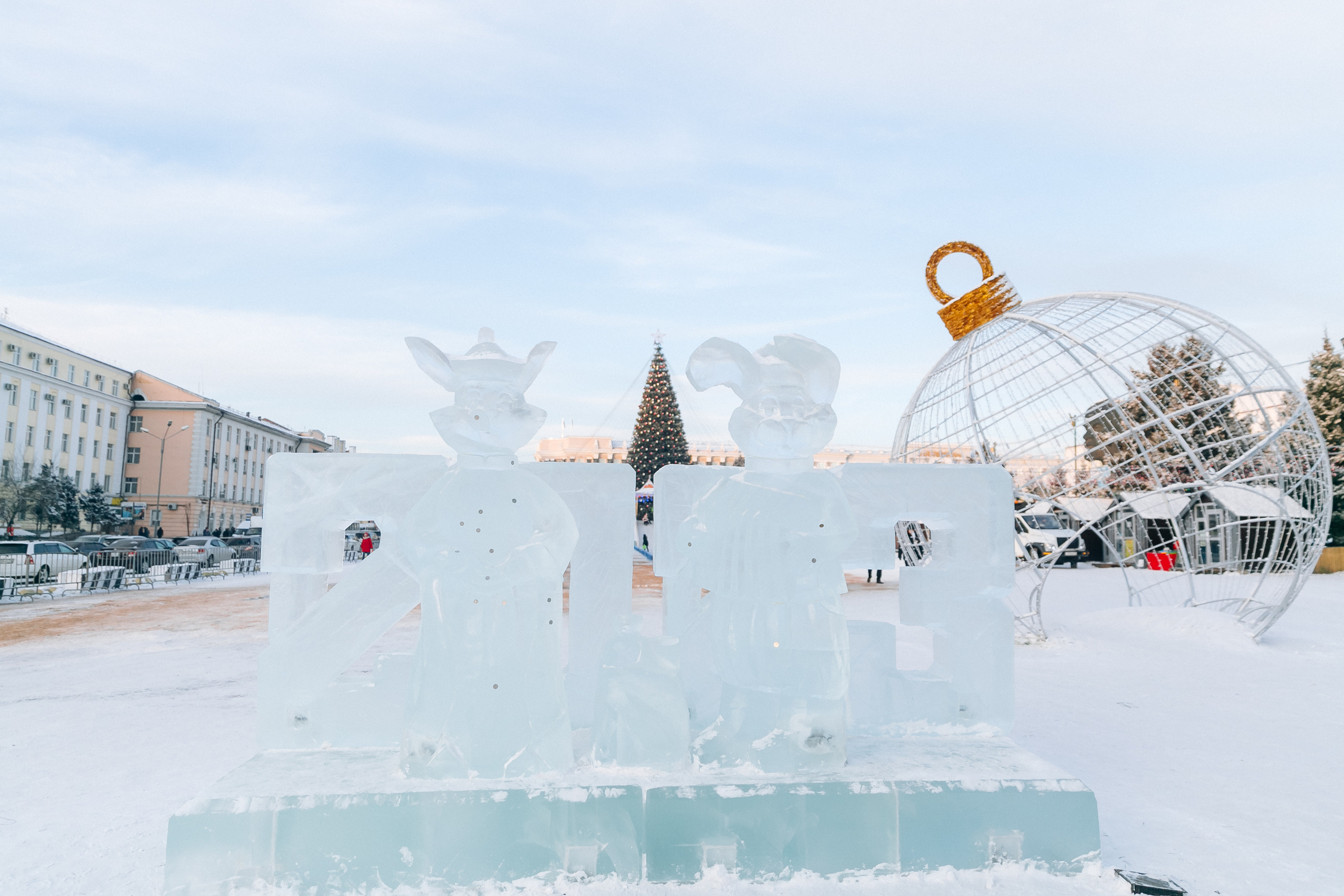 Открытие городской ёлки г. Улан-Удэ. Свадебный и семейный фотограф в Улан-Удэ