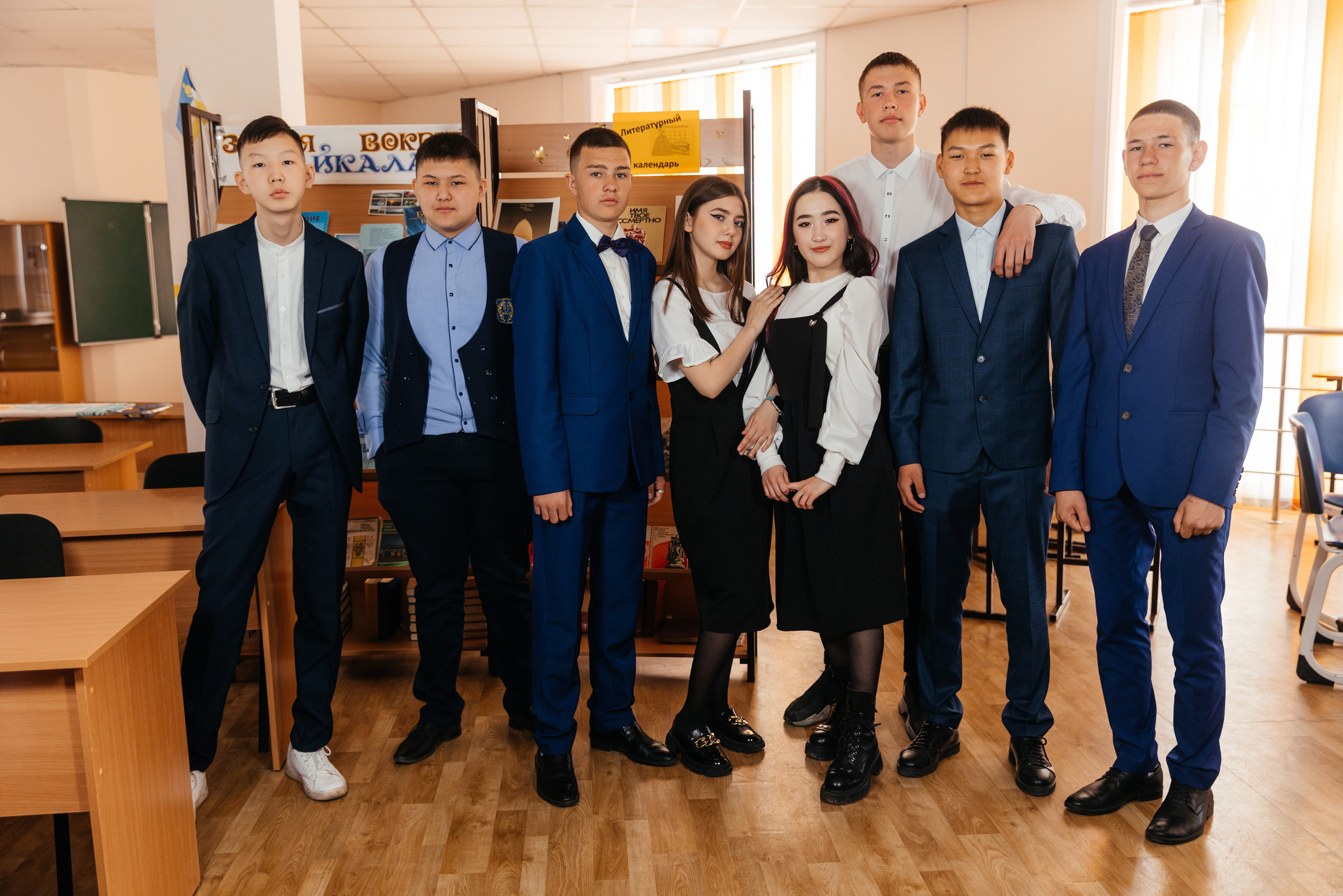 Фотосессия в школе. СОШ 63. Свадебный и семейный фотограф в Улан-Удэ