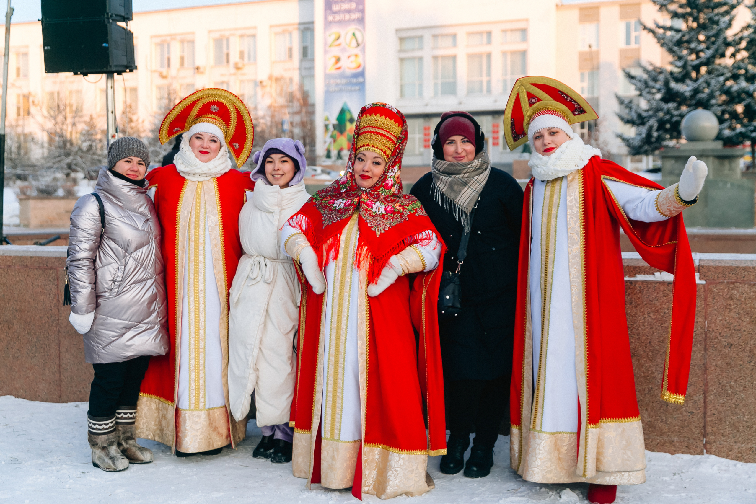 Открытие городской ёлки г. Улан-Удэ. Свадебный и семейный фотограф в Улан-Удэ