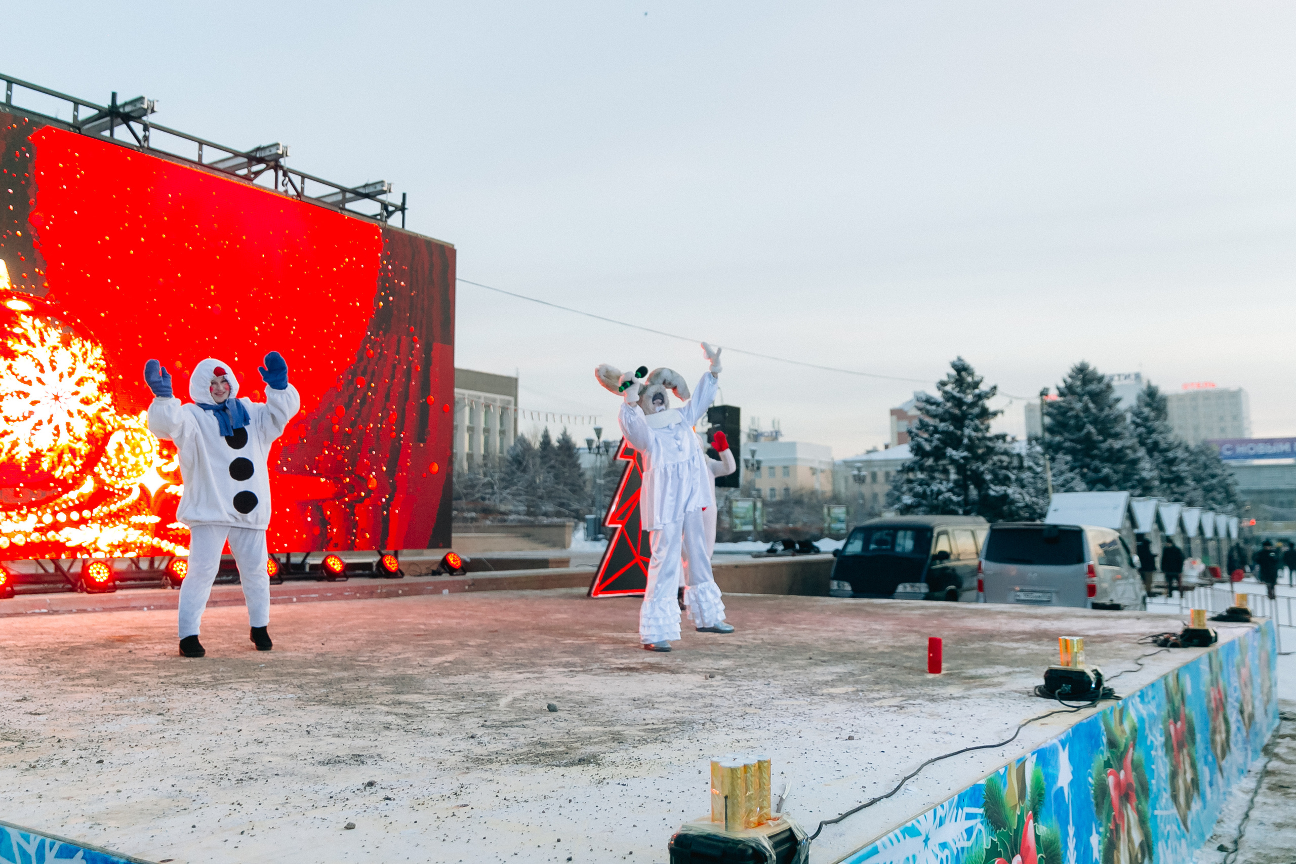 Открытие городской ёлки г. Улан-Удэ. Свадебный и семейный фотограф в Улан-Удэ