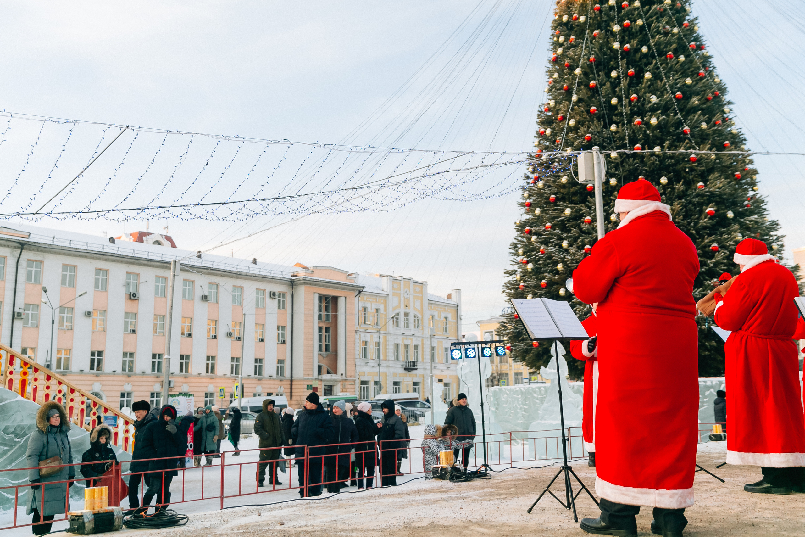Открытие городской ёлки г. Улан-Удэ. Свадебный и семейный фотограф в Улан-Удэ