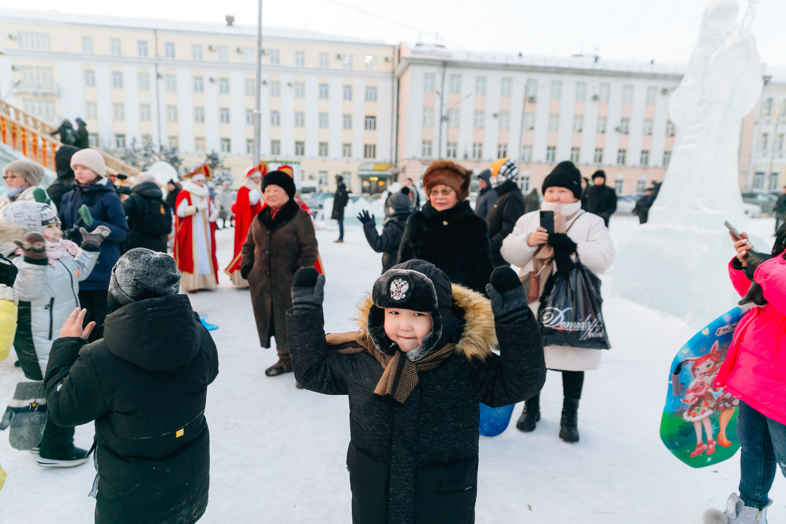 Открытие городской ёлки г. Улан-Удэ. Свадебный и семейный фотограф в Улан-Удэ