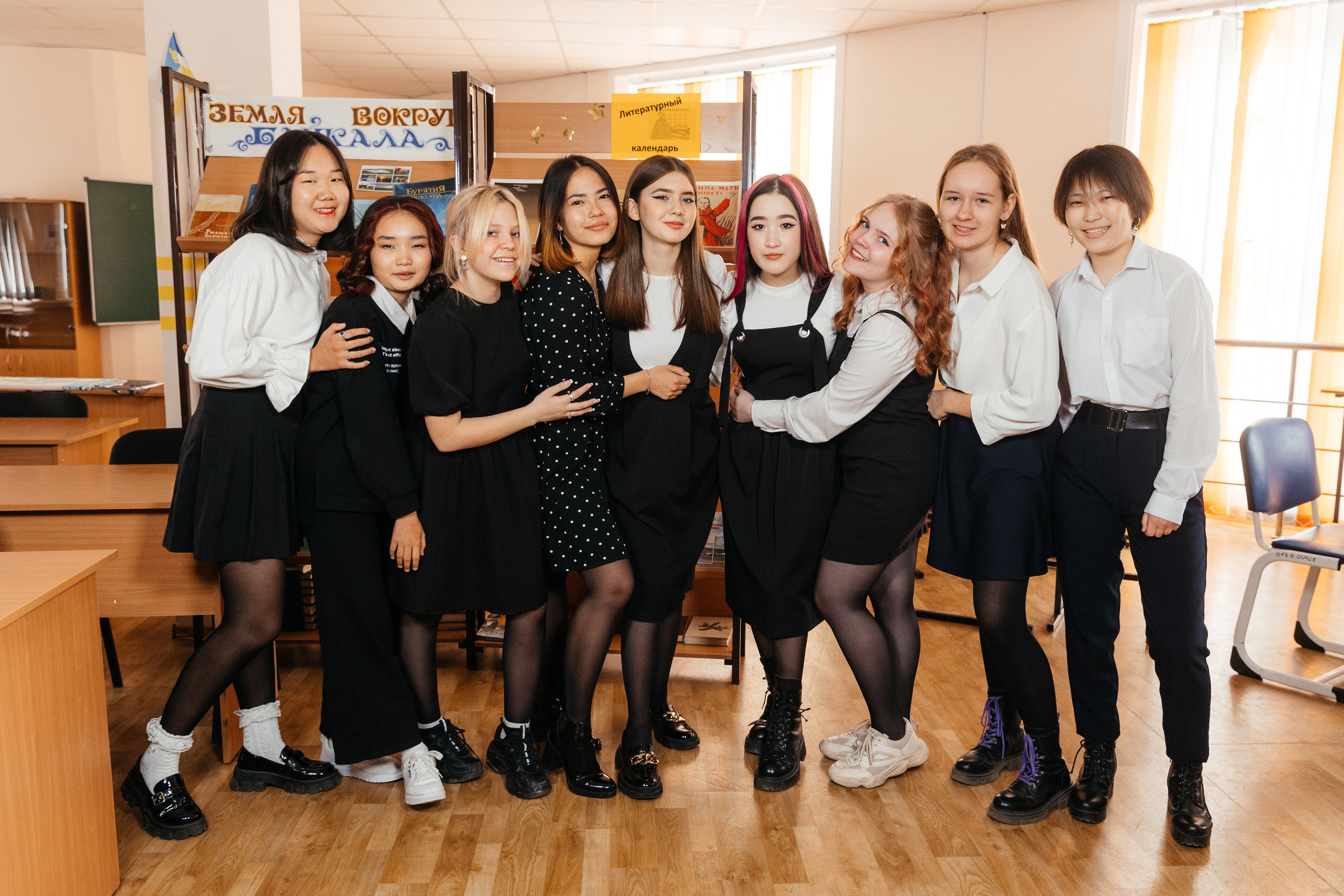 Фотосессия в школе. СОШ 63. Свадебный и семейный фотограф в Улан-Удэ