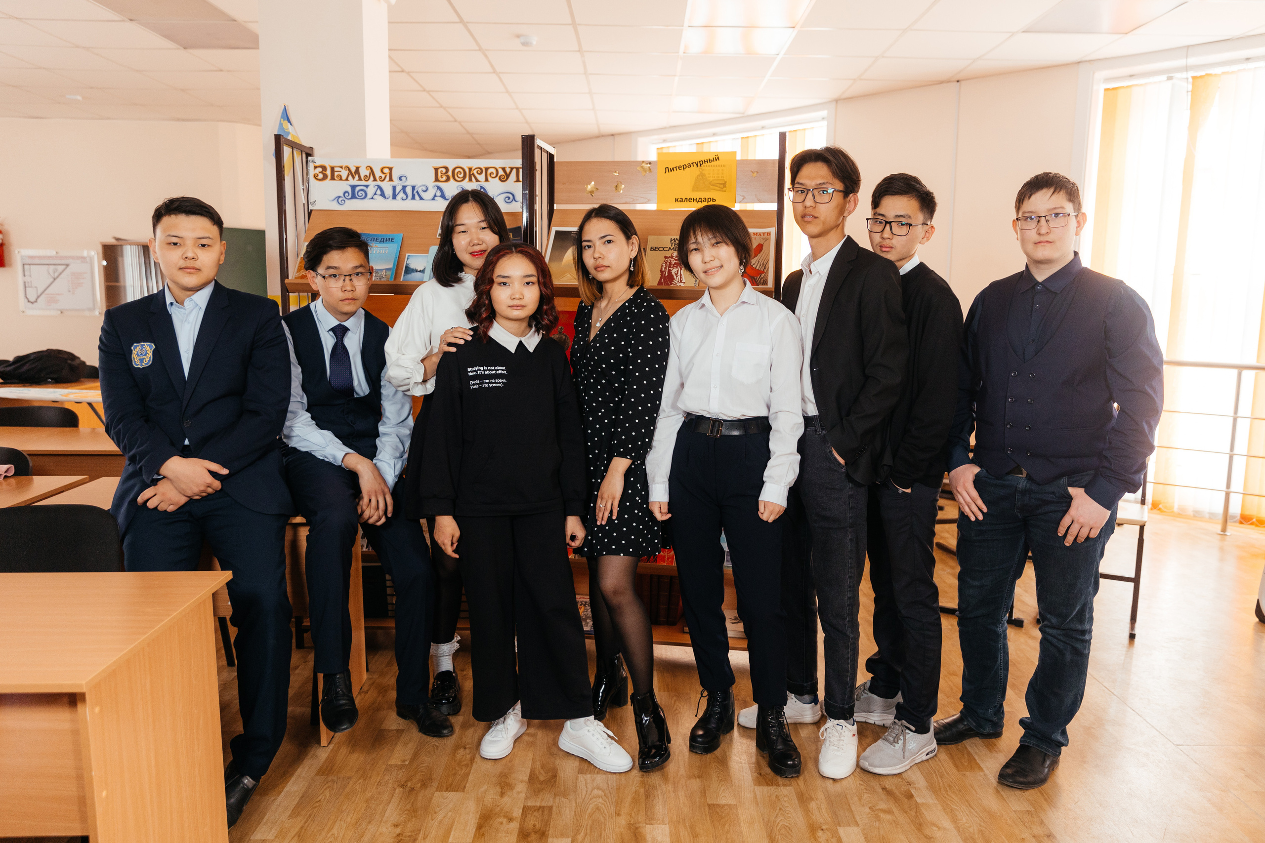 Фотосессия в школе. СОШ 63. Свадебный и семейный фотограф в Улан-Удэ