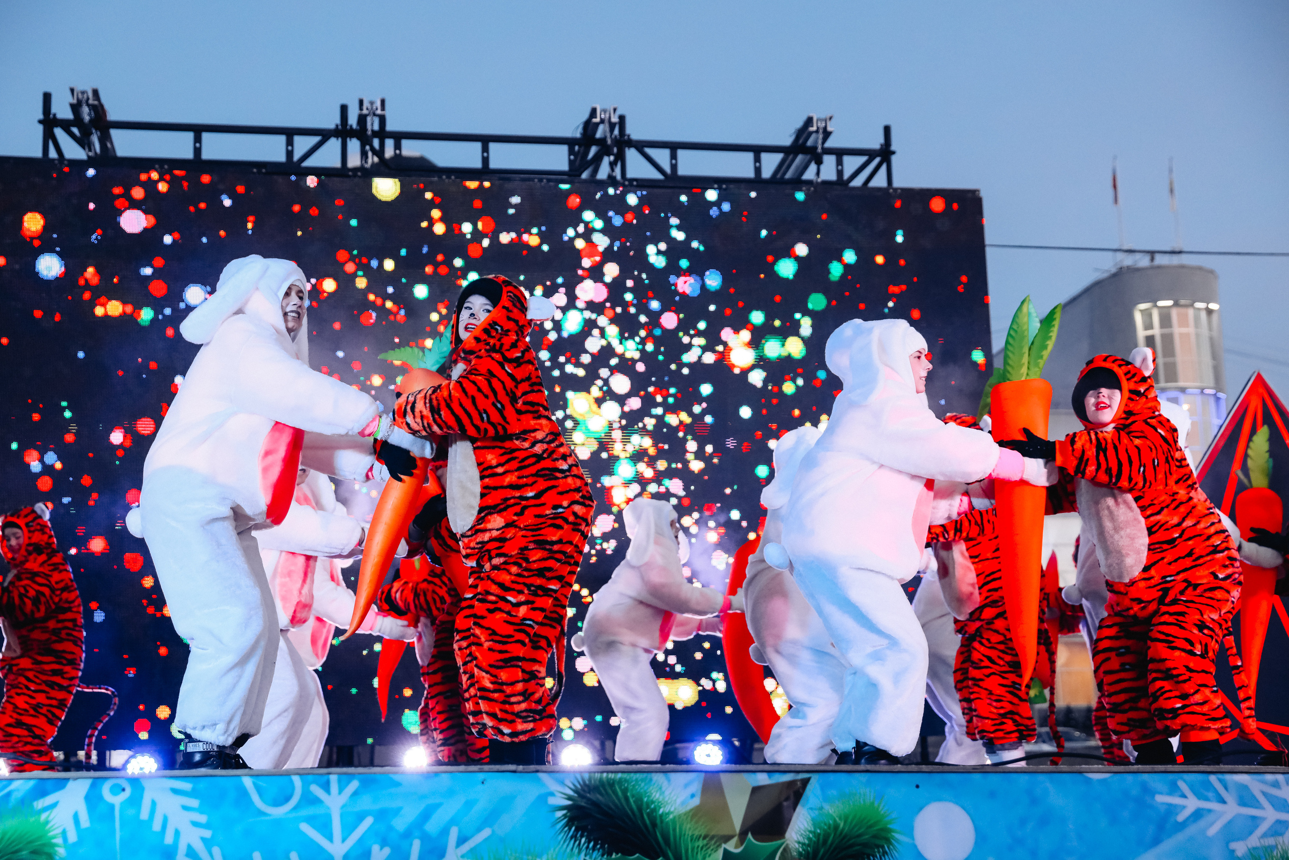 Открытие городской ёлки г. Улан-Удэ. Свадебный и семейный фотограф в Улан-Удэ