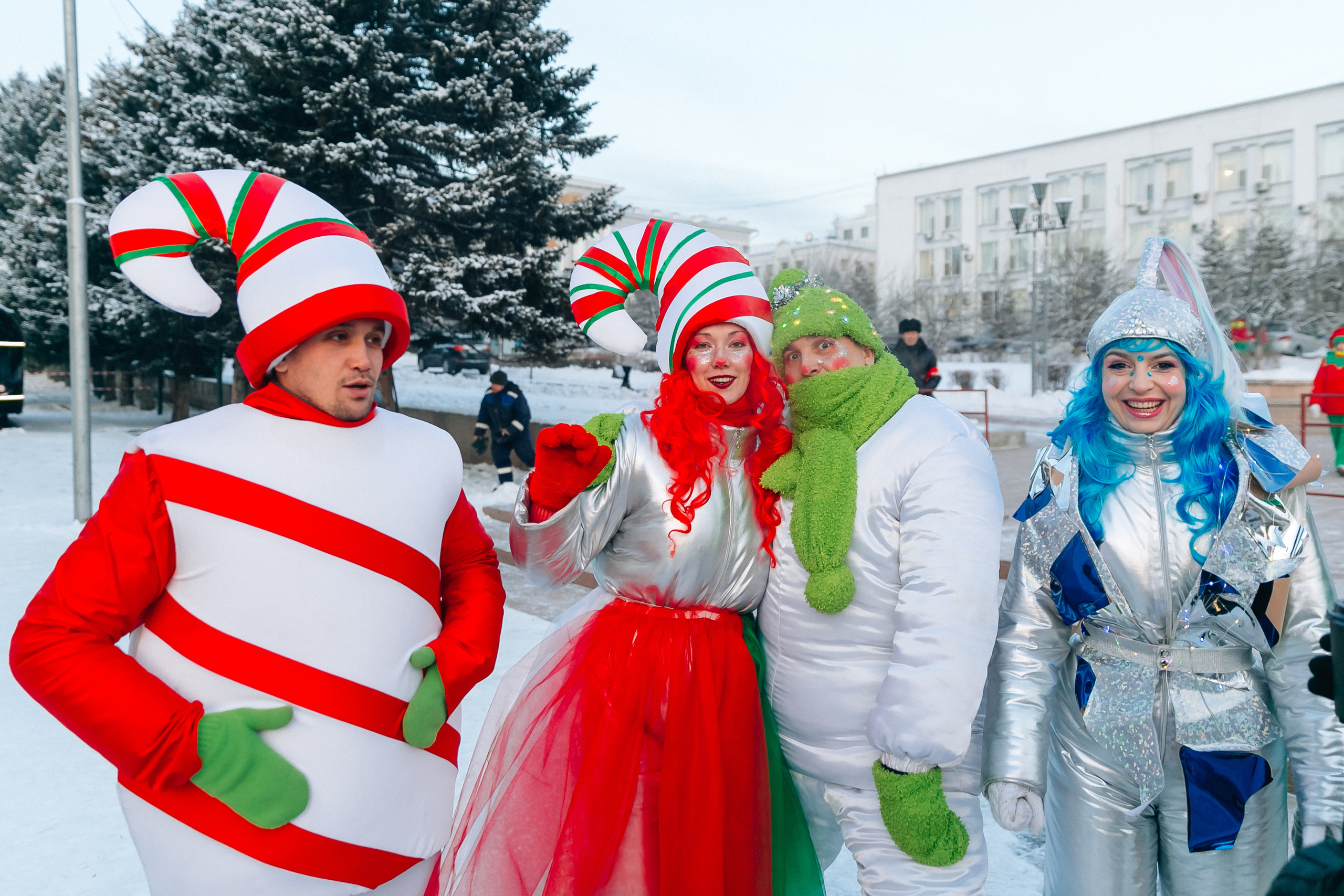 Открытие городской ёлки г. Улан-Удэ. Свадебный и семейный фотограф в Улан-Удэ