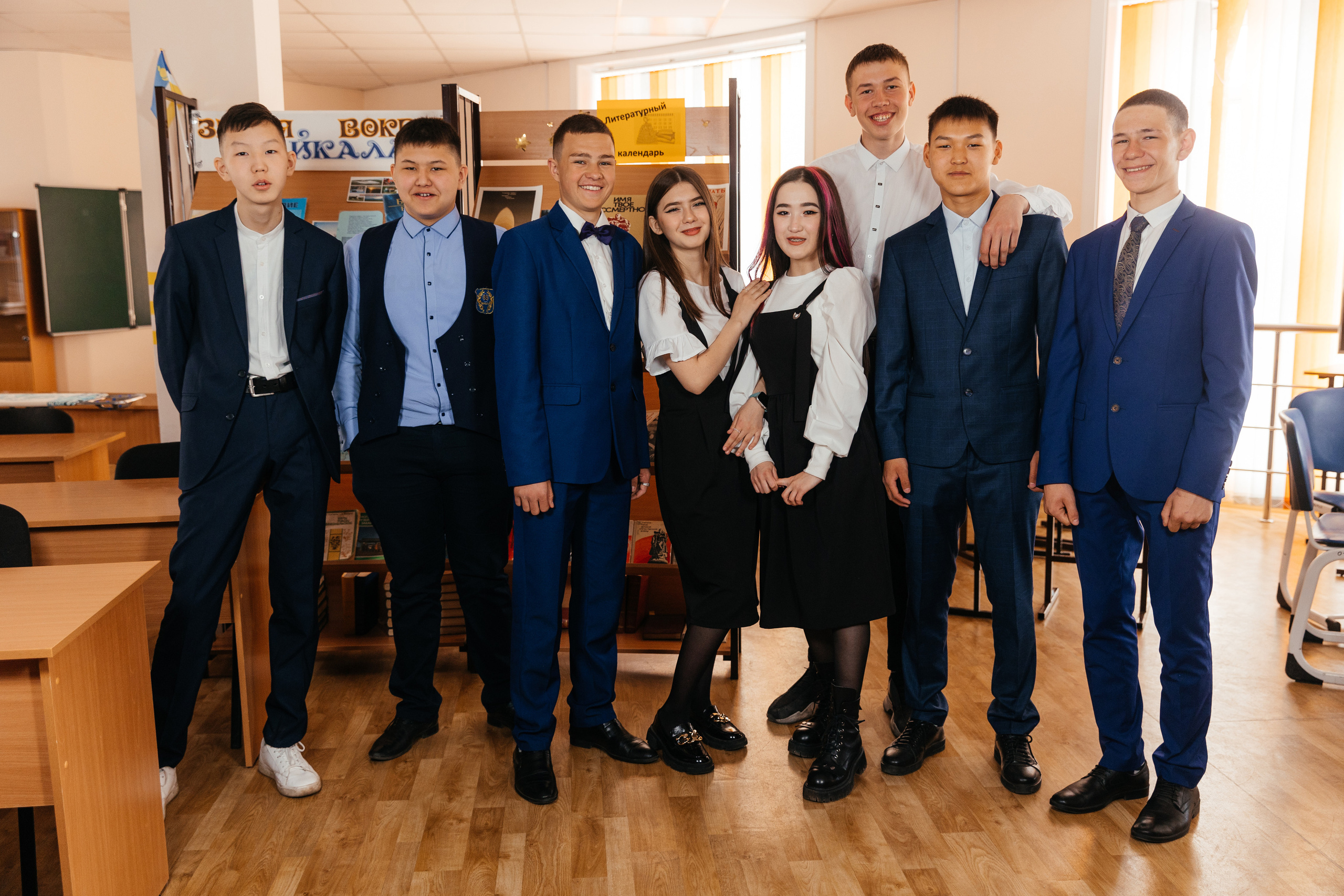 Фотосессия в школе. СОШ 63. Свадебный и семейный фотограф в Улан-Удэ