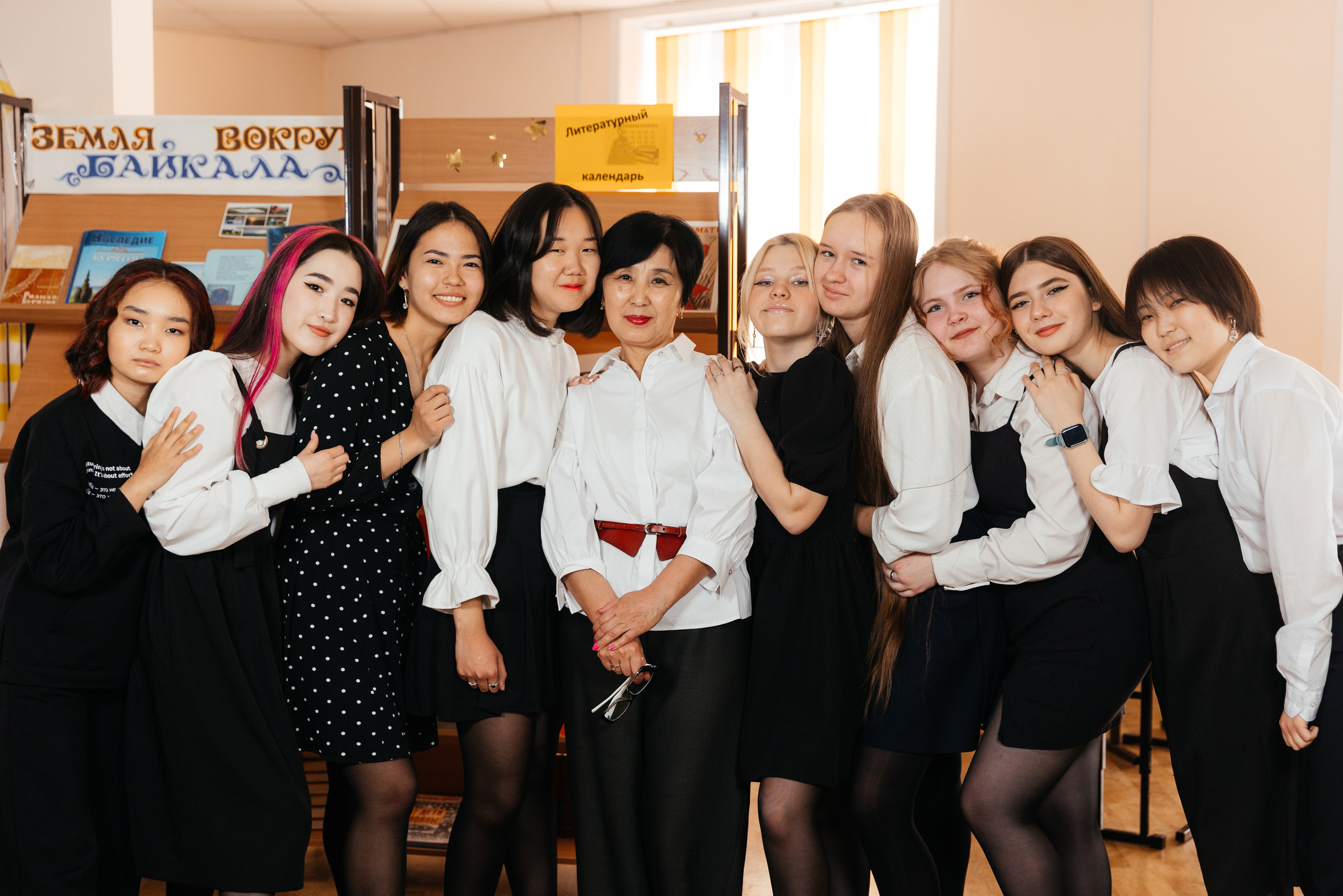 Фотосессия в школе. СОШ 63. Свадебный и семейный фотограф в Улан-Удэ