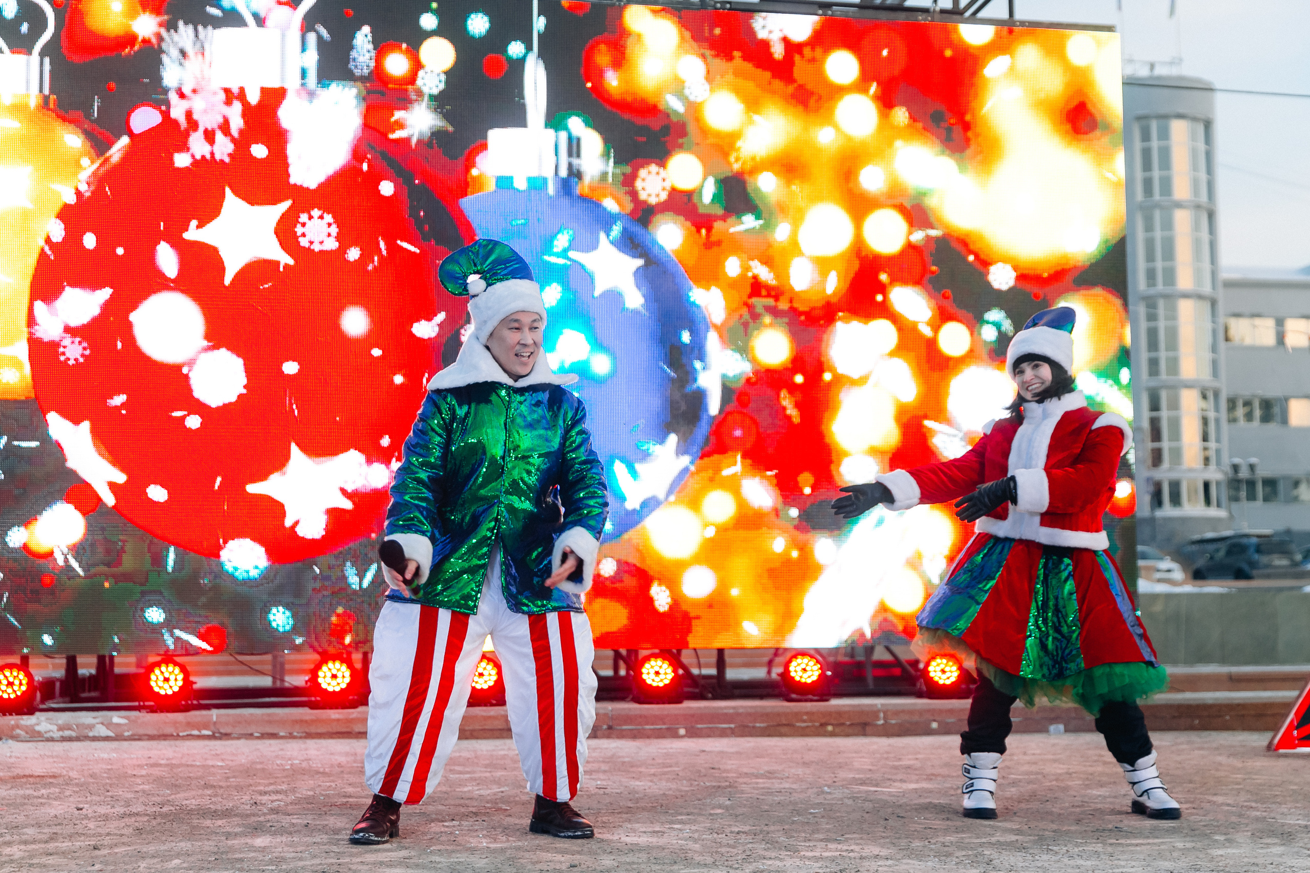 Открытие городской ёлки г. Улан-Удэ. Свадебный и семейный фотограф в Улан-Удэ