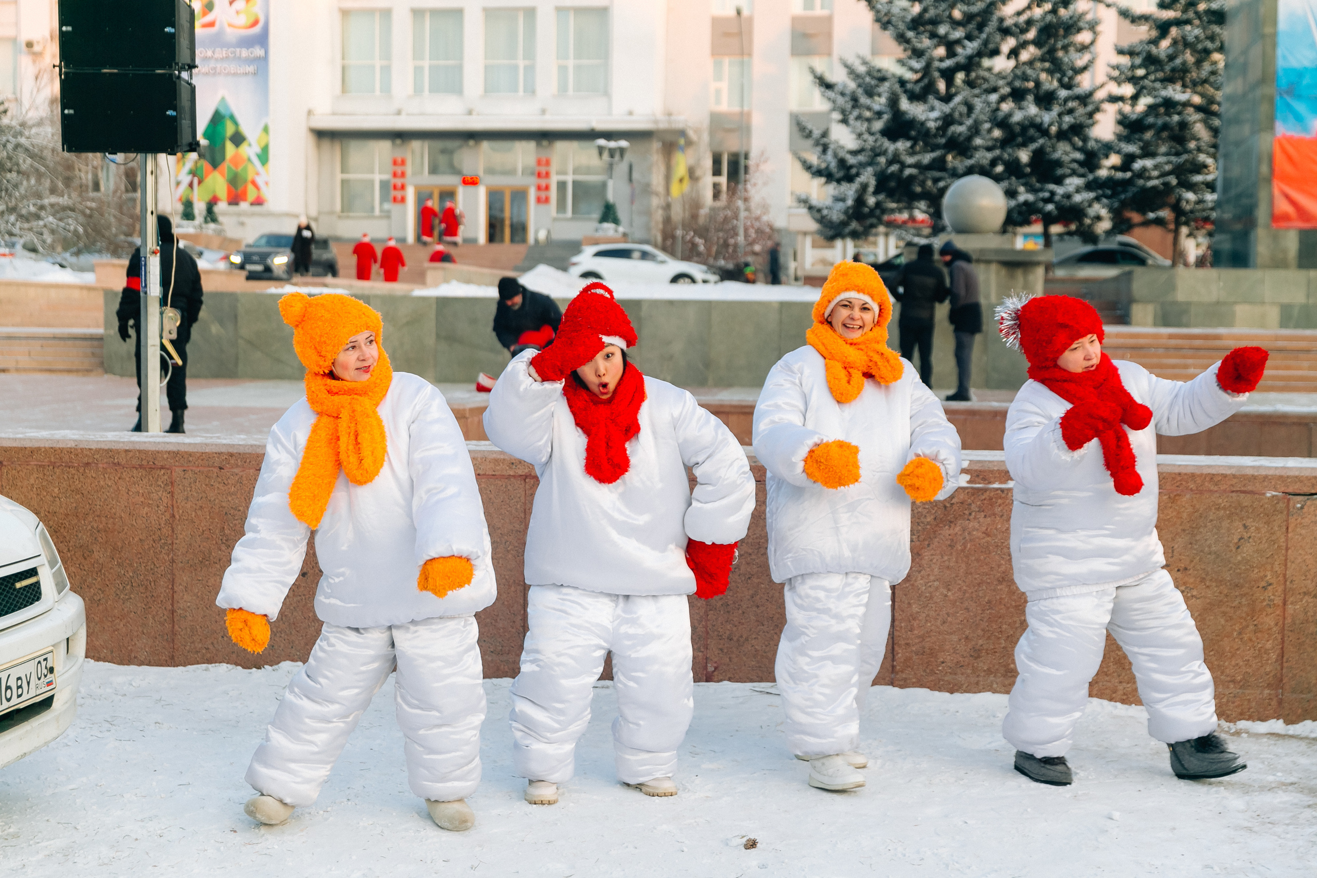 Открытие городской ёлки г. Улан-Удэ. Свадебный и семейный фотограф в Улан-Удэ