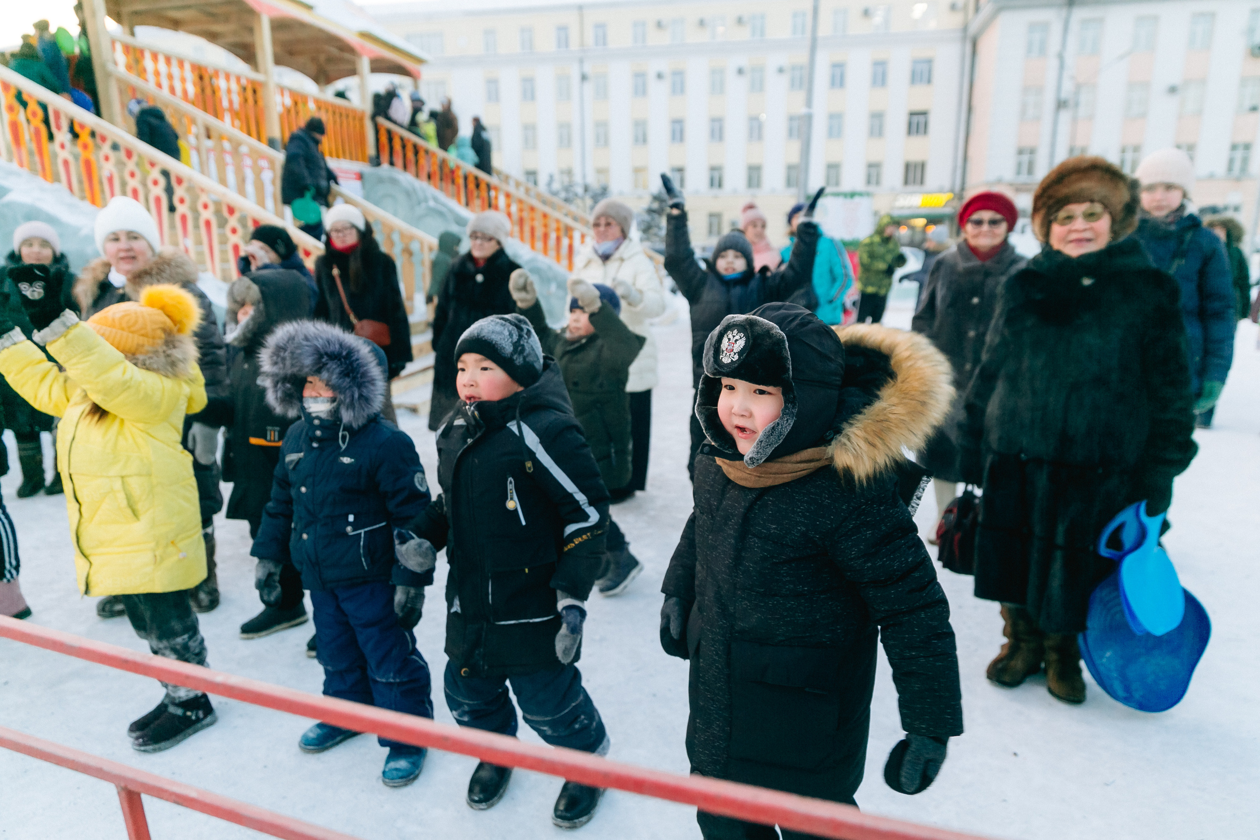 Открытие городской ёлки г. Улан-Удэ. Свадебный и семейный фотограф в Улан-Удэ
