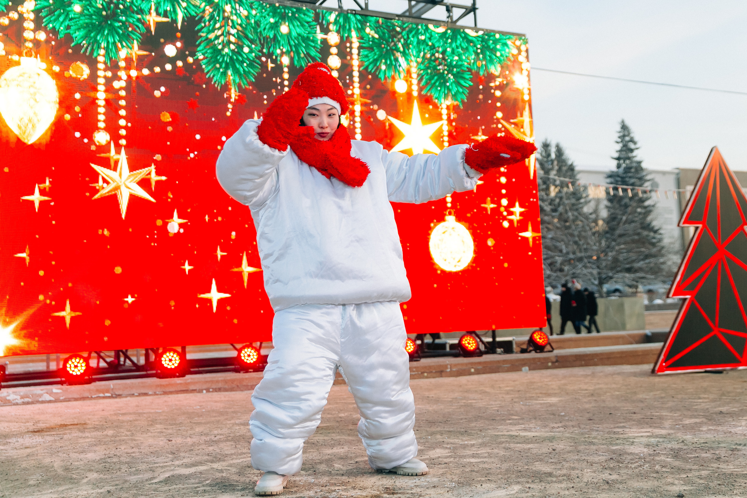 Открытие городской ёлки г. Улан-Удэ. Свадебный и семейный фотограф в Улан-Удэ