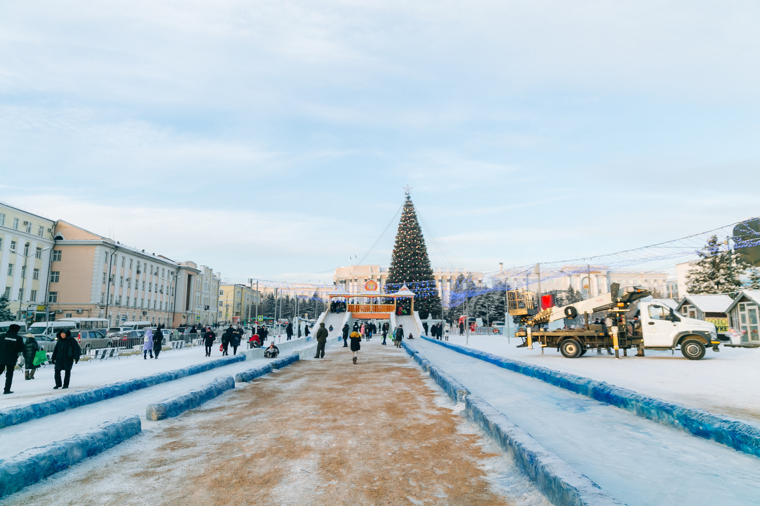Открытие городской ёлки г. Улан-Удэ. Свадебный и семейный фотограф в Улан-Удэ