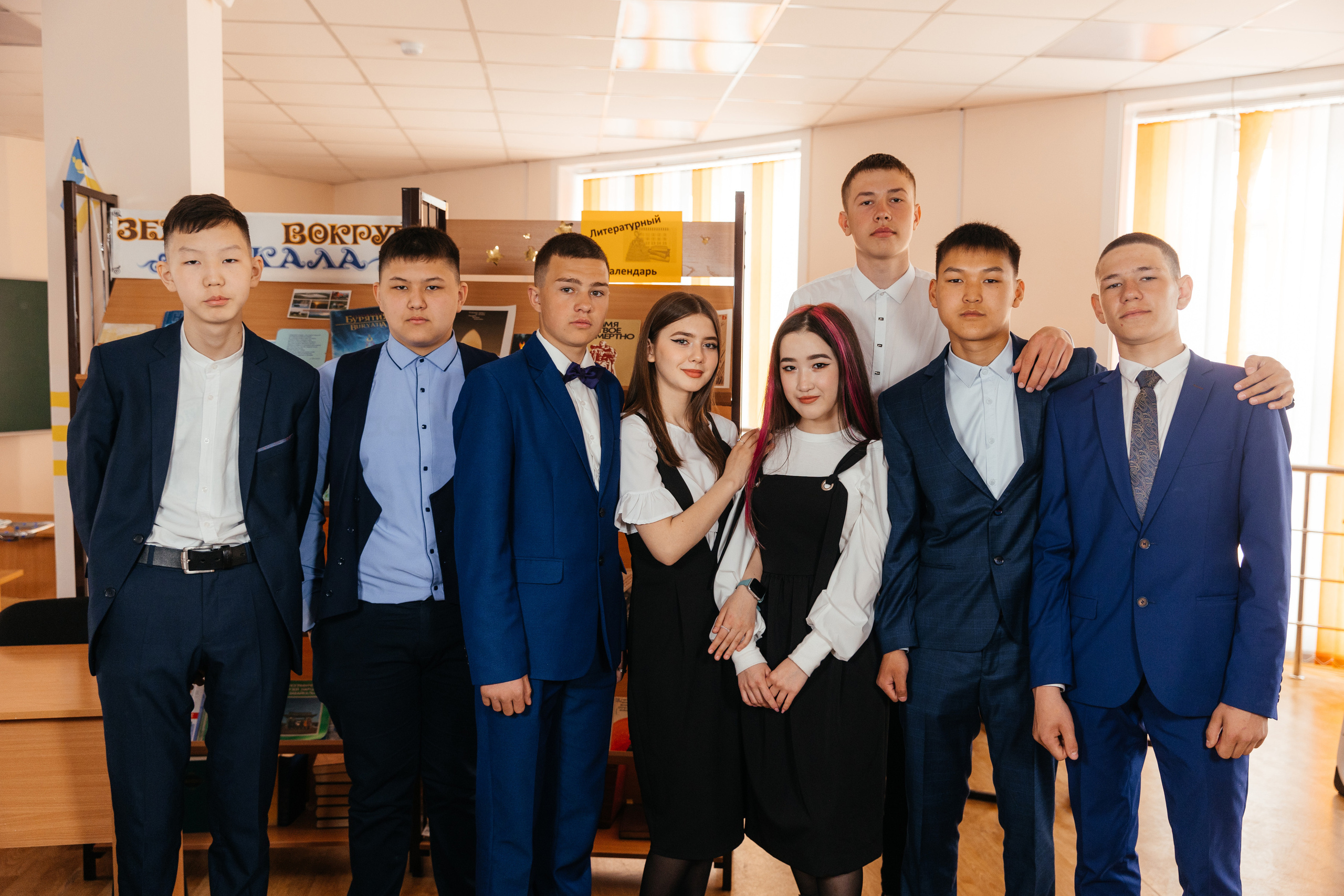 Фотосессия в школе. СОШ 63. Свадебный и семейный фотограф в Улан-Удэ