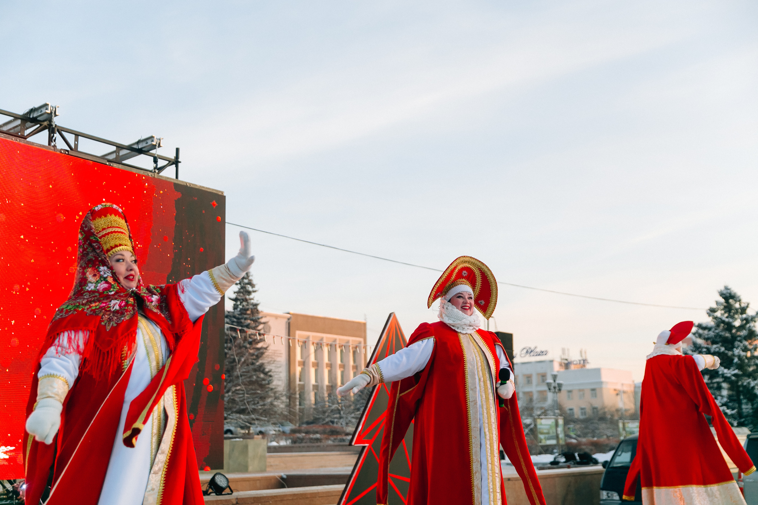 Открытие городской ёлки г. Улан-Удэ. Свадебный и семейный фотограф в Улан-Удэ