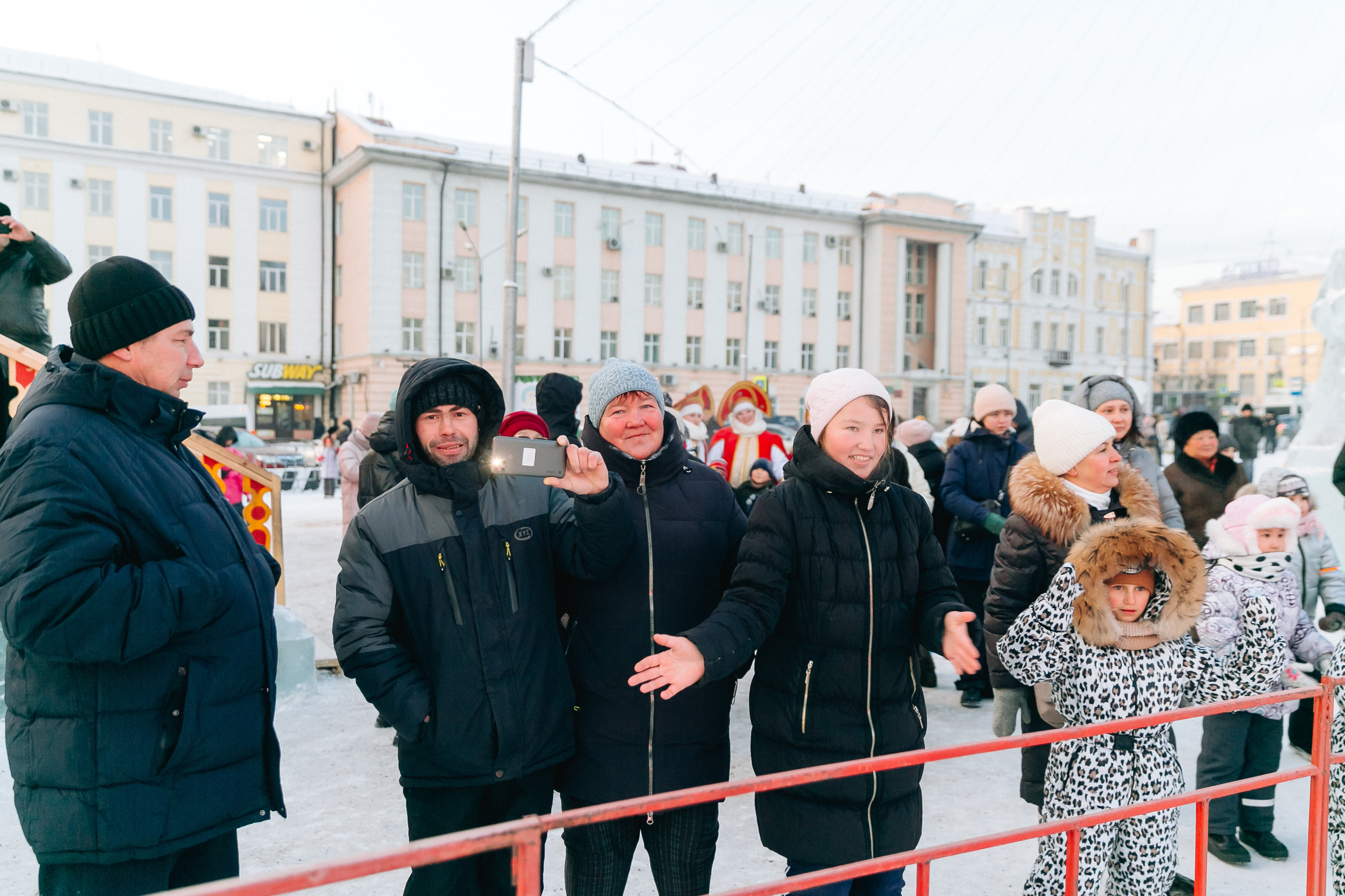 Открытие городской ёлки г. Улан-Удэ. Свадебный и семейный фотограф в Улан-Удэ