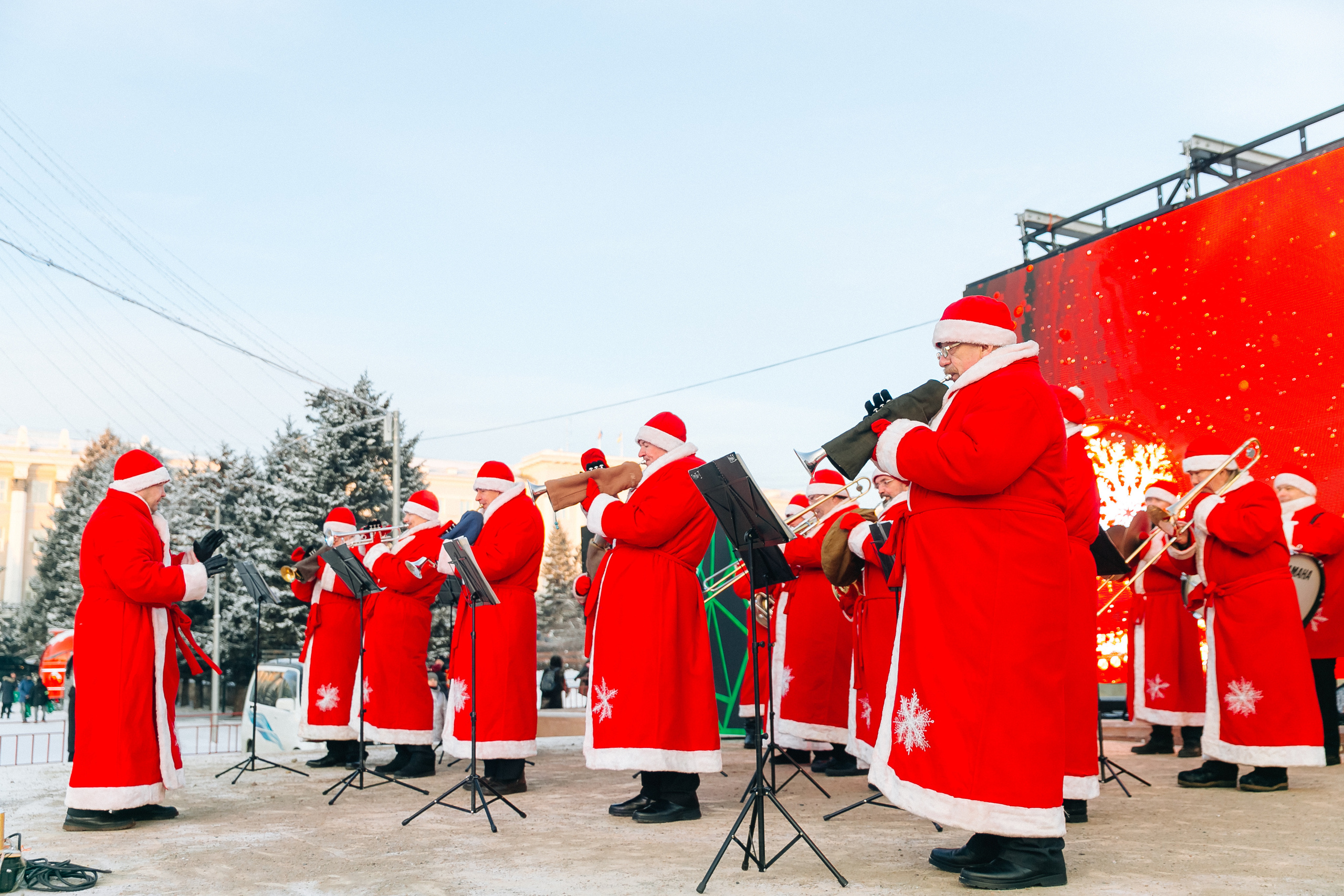 Открытие городской ёлки г. Улан-Удэ. Свадебный и семейный фотограф в Улан-Удэ