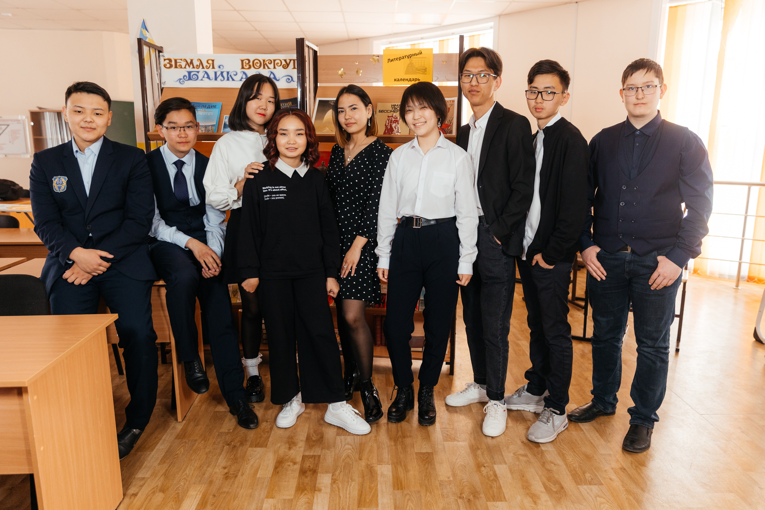 Фотосессия в школе. СОШ 63. Свадебный и семейный фотограф в Улан-Удэ