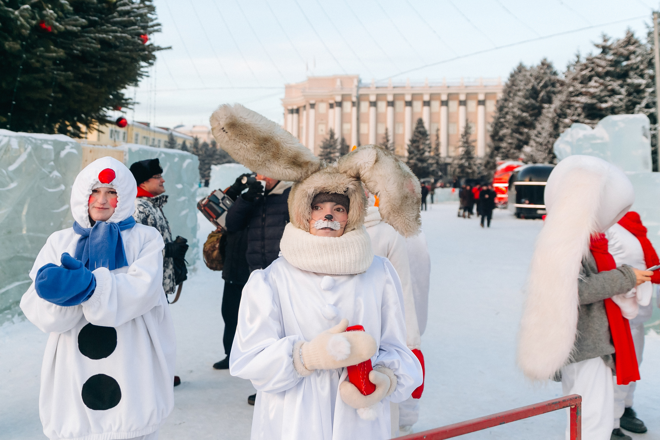 Открытие городской ёлки г. Улан-Удэ. Свадебный и семейный фотограф в Улан-Удэ
