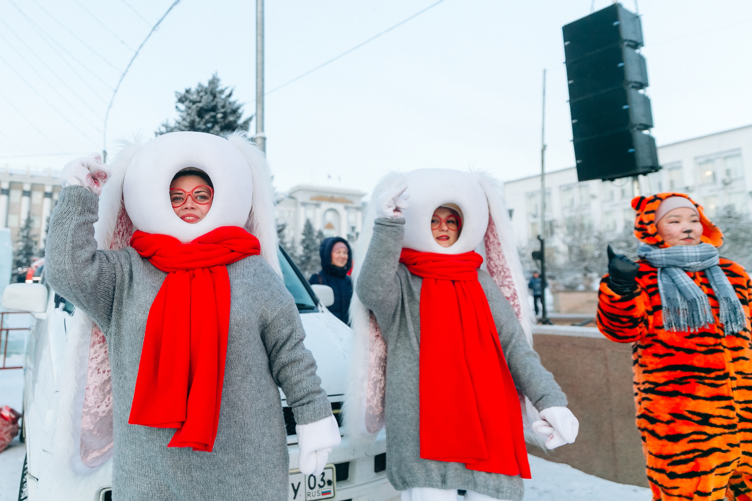 Открытие городской ёлки г. Улан-Удэ. Свадебный и семейный фотограф в Улан-Удэ