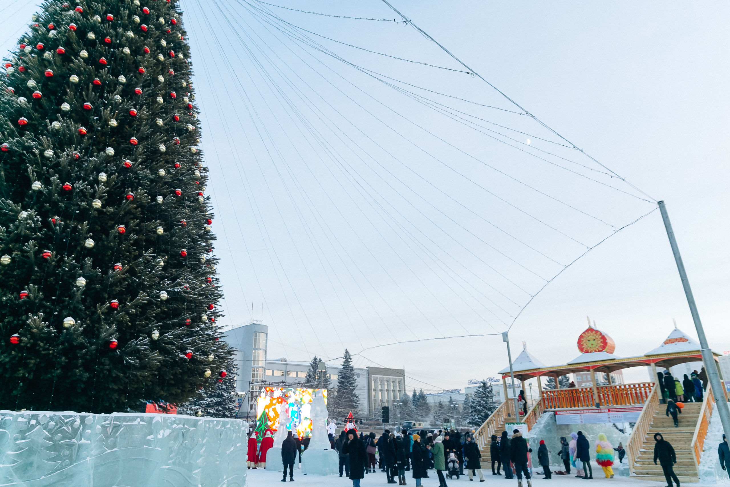 Открытие городской ёлки г. Улан-Удэ. Свадебный и семейный фотограф в Улан-Удэ