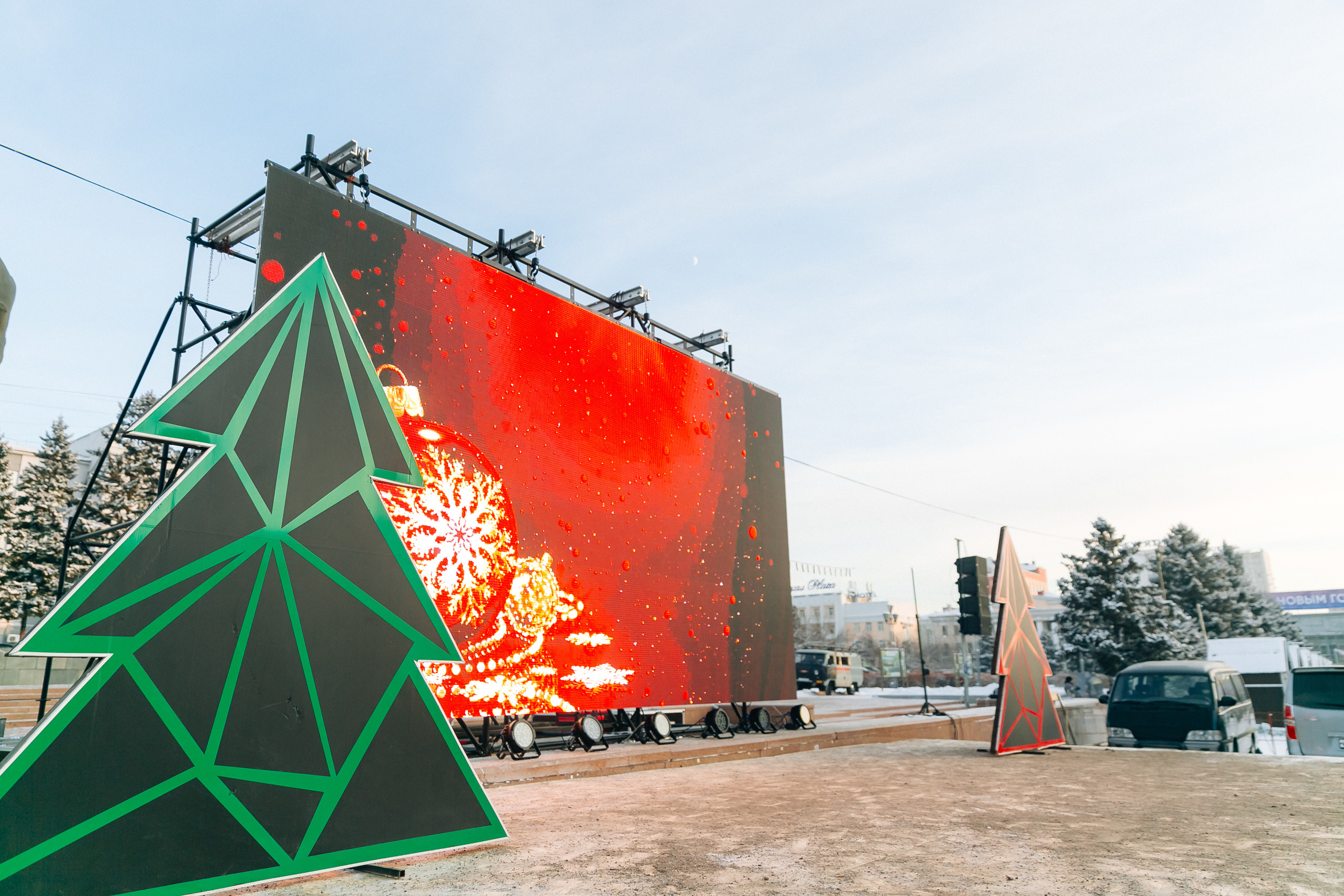 Открытие городской ёлки г. Улан-Удэ. Свадебный и семейный фотограф в Улан-Удэ