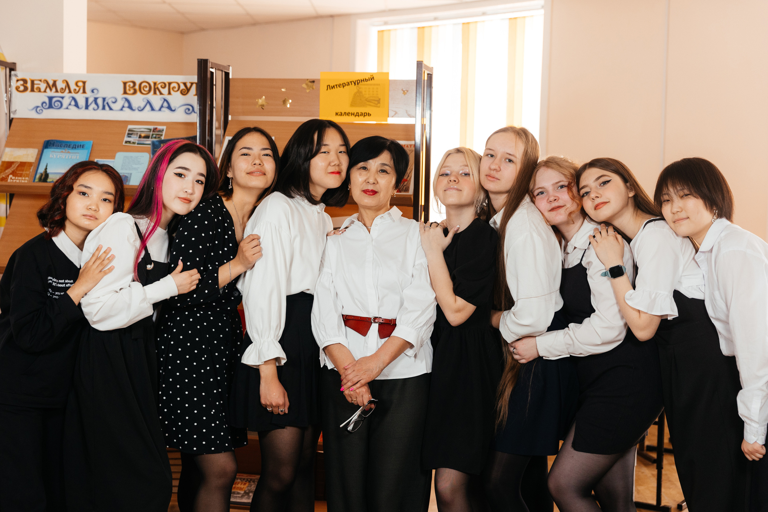 Фотосессия в школе. СОШ 63. Свадебный и семейный фотограф в Улан-Удэ