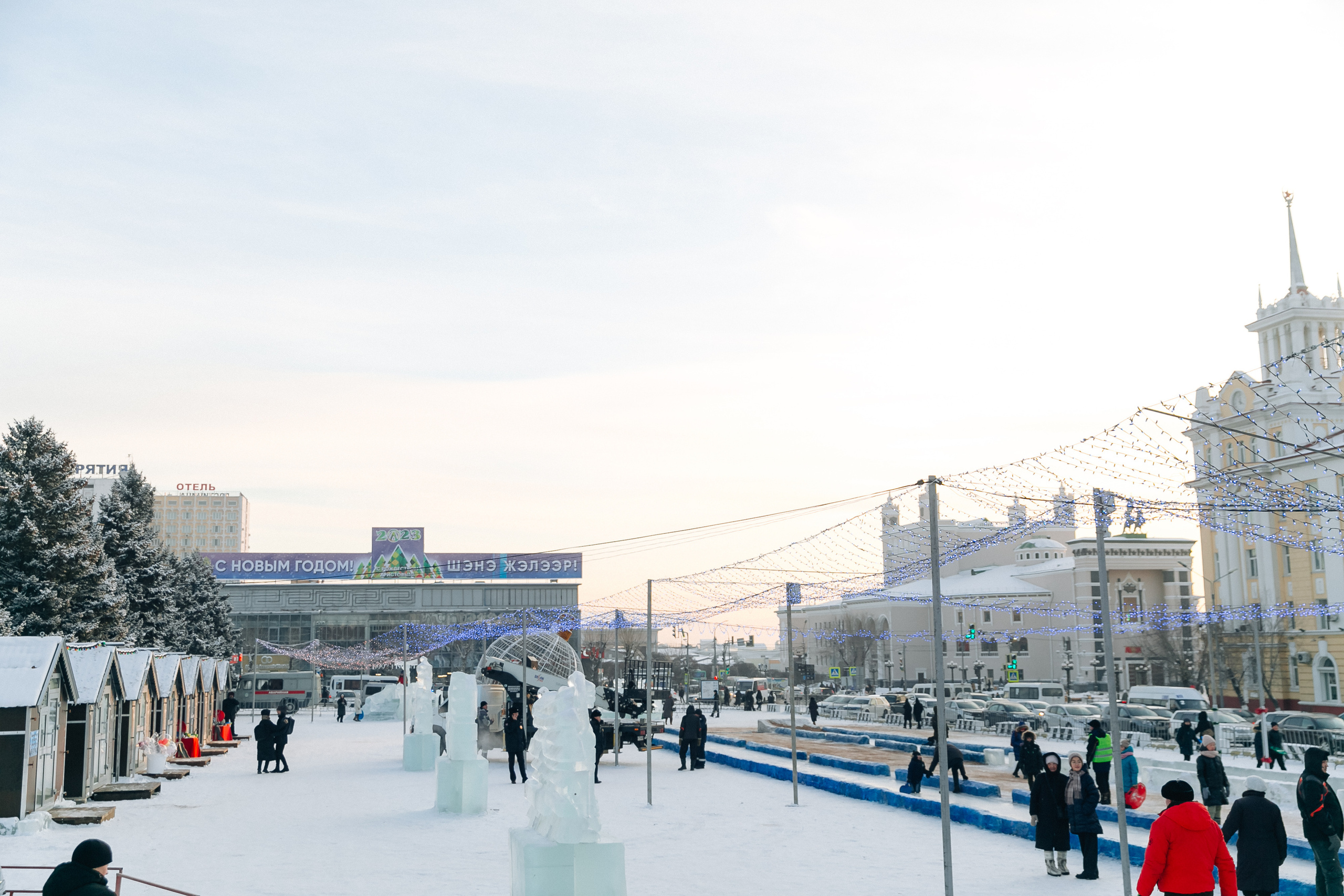 Открытие городской ёлки г. Улан-Удэ. Свадебный и семейный фотограф в Улан-Удэ