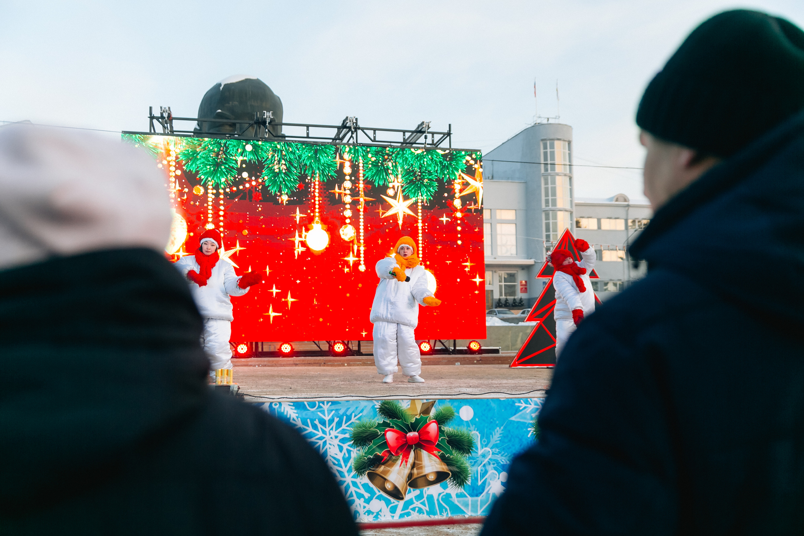 Открытие городской ёлки г. Улан-Удэ. Свадебный и семейный фотограф в Улан-Удэ