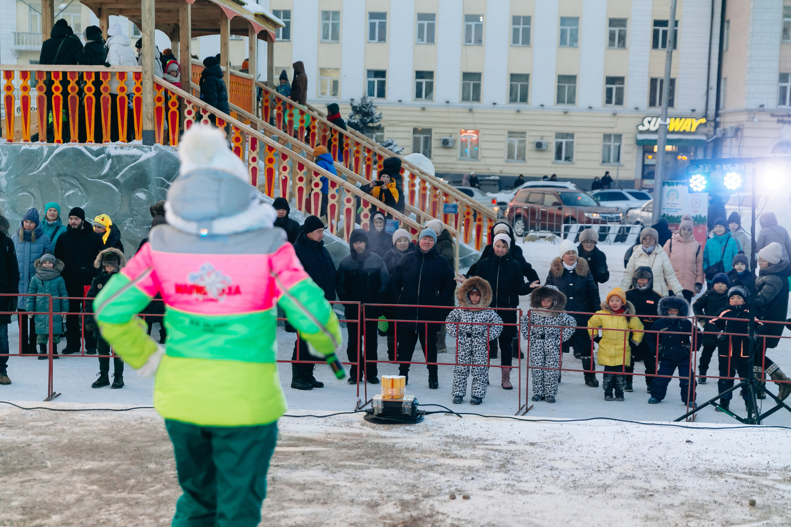 Открытие городской ёлки г. Улан-Удэ. Свадебный и семейный фотограф в Улан-Удэ