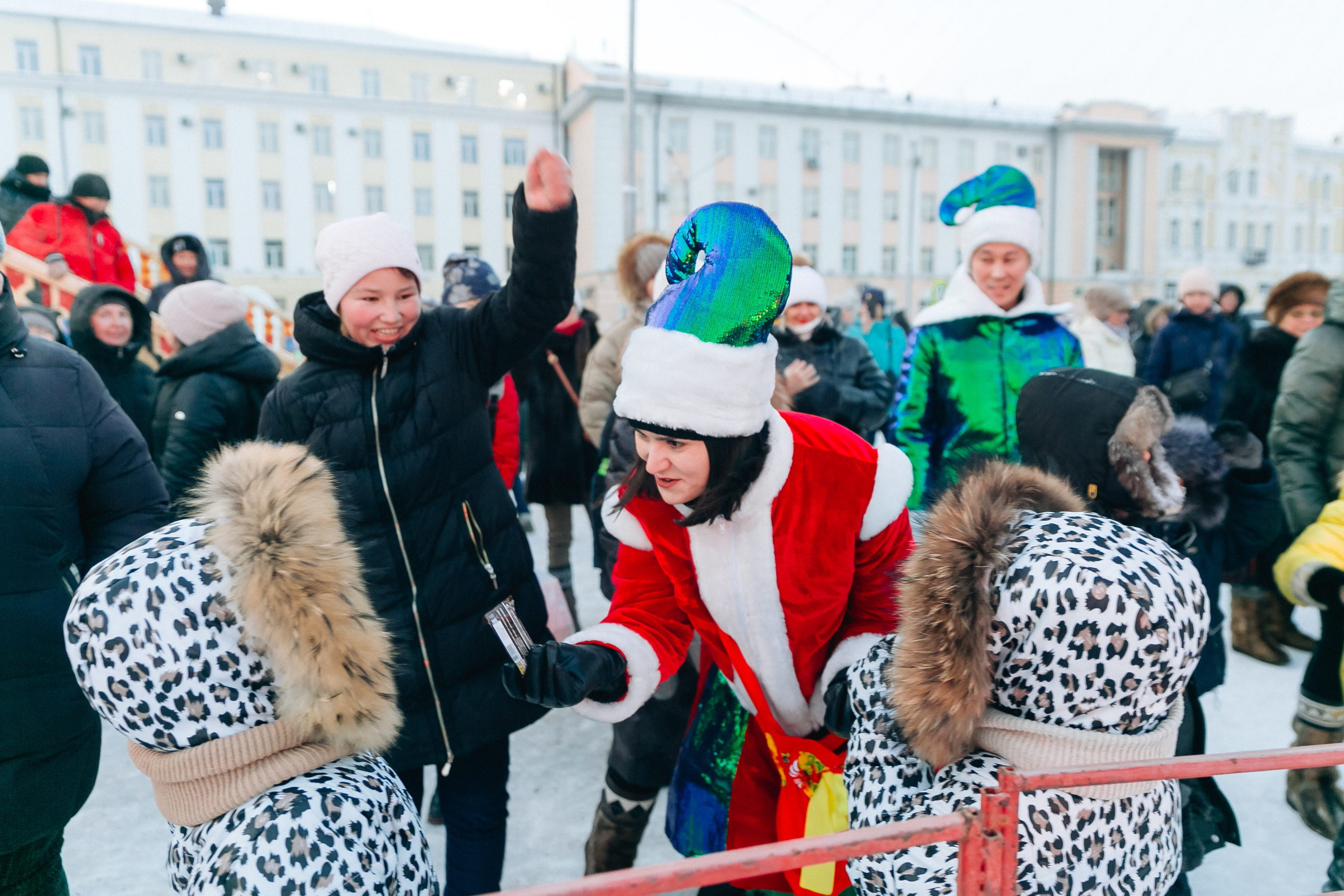 Открытие городской ёлки г. Улан-Удэ. Свадебный и семейный фотограф в Улан-Удэ