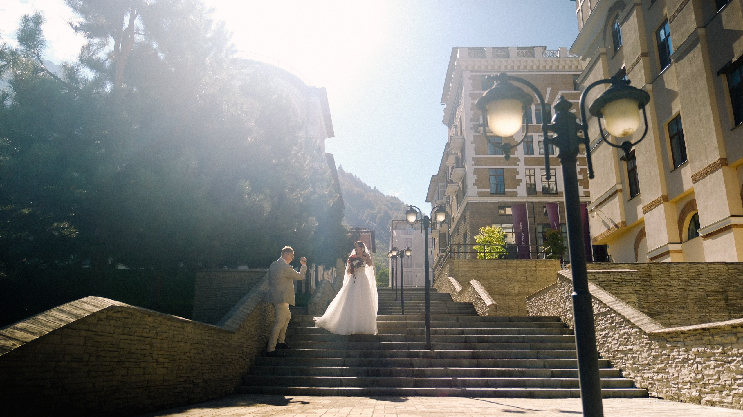 Две Здезды — Храм 19 века. Свадебный Видеограф Фотограф в Сочи