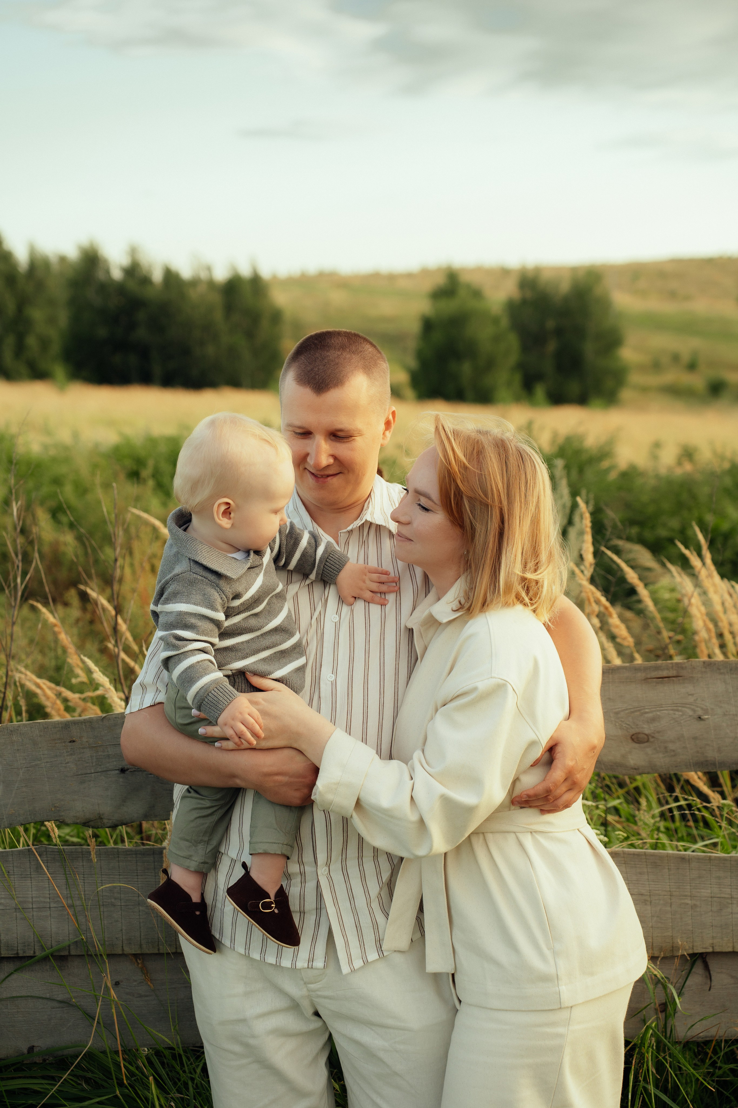 Сергей, Юля и Миша. Семейный фотограф • Домашние съемки в Нижнем Новгороде