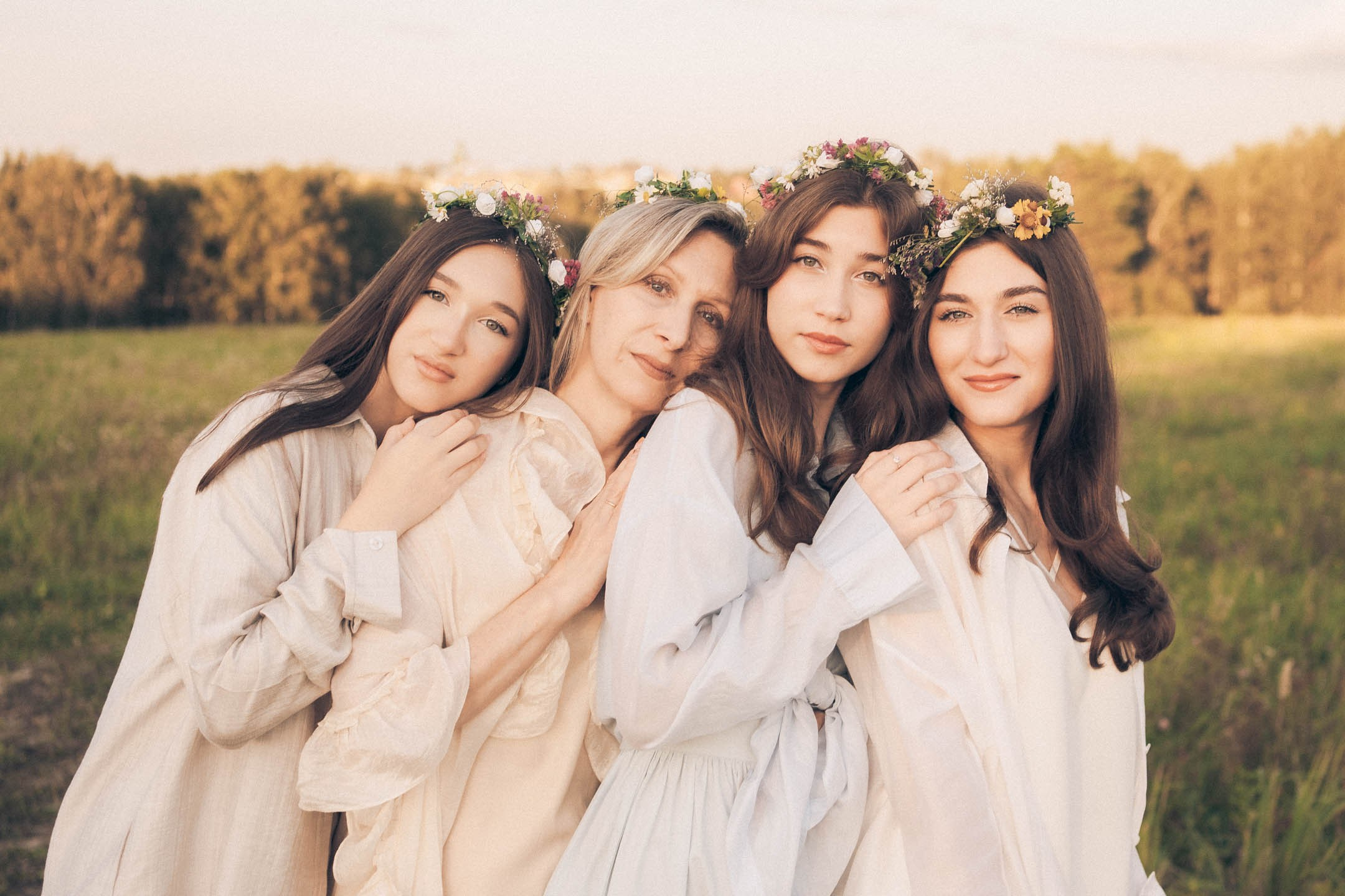 Мама и дочки. Фотограф/ видеограф Катя Ильина Калуга