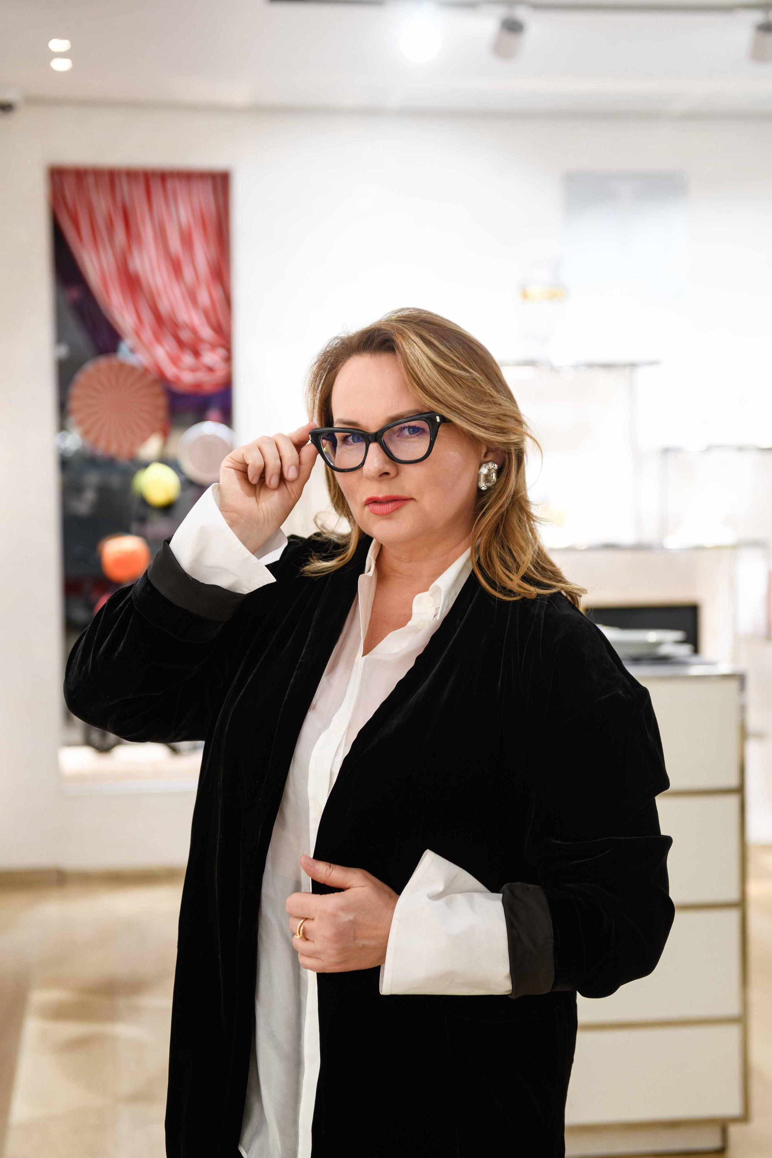 Фотосъёмка лекция по сервировке стола в бутике «Дом фарфора»