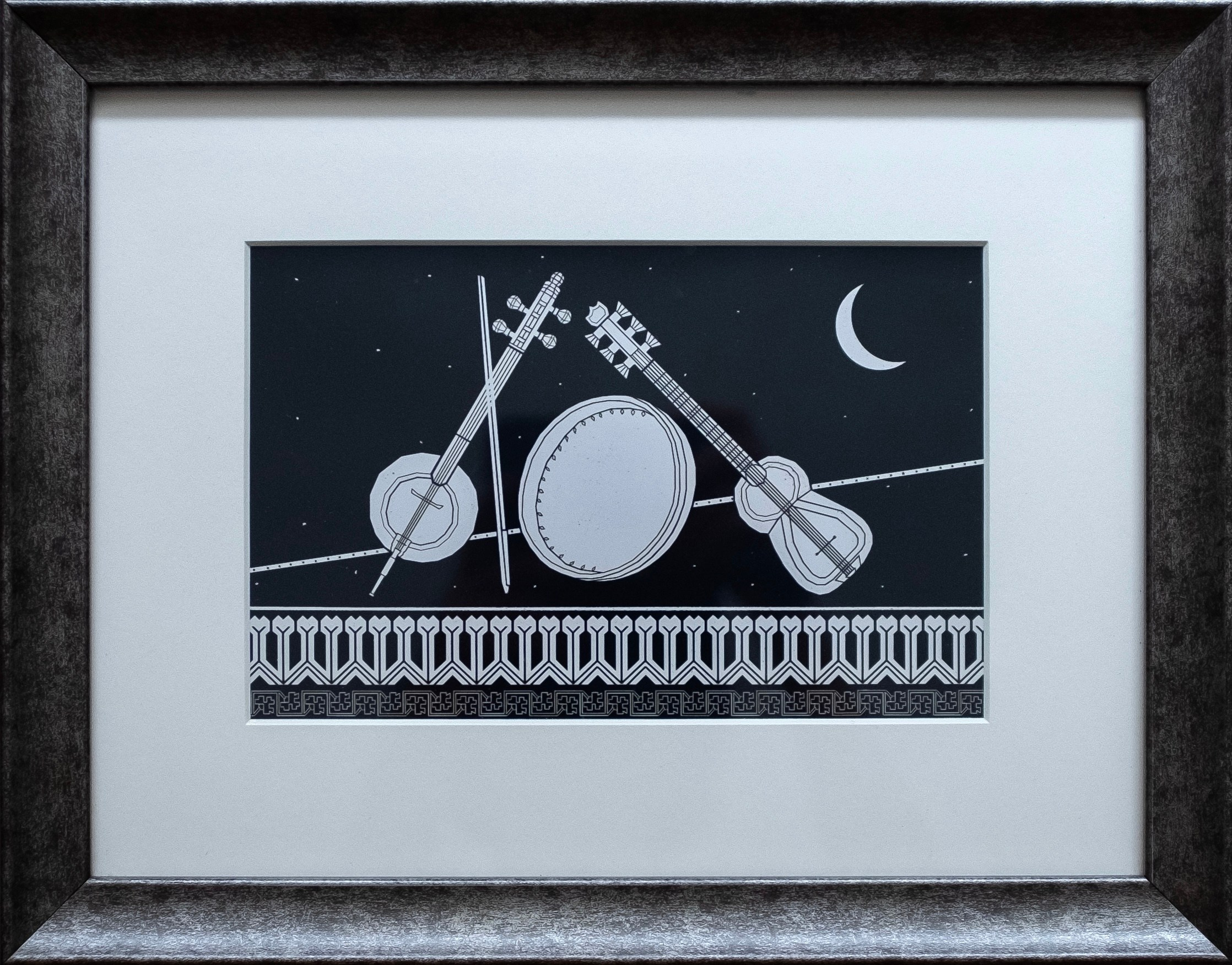 Şuşa. Design, illustration and painting