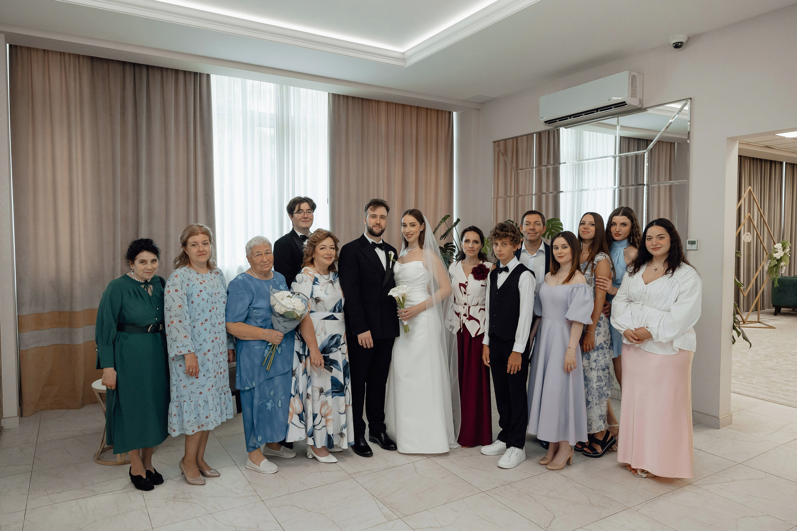 Регистрация брака во Дворце бракосочетания № 4. Свадебный фотограф в Москве Дарья Олендарёва